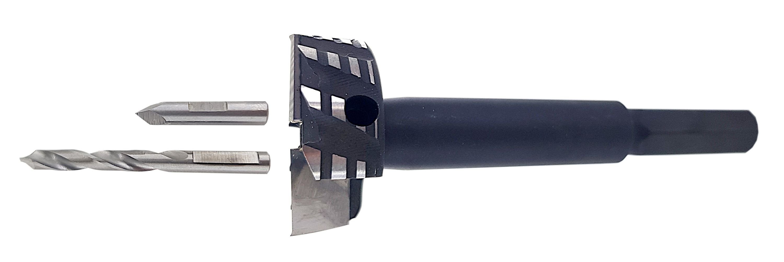 Famag HM 8-teilig,Durchmesser Prima 15-50mm, Zentrierspitze Bormax³ FAMAG auswechselbarer Set Holzbohrer
