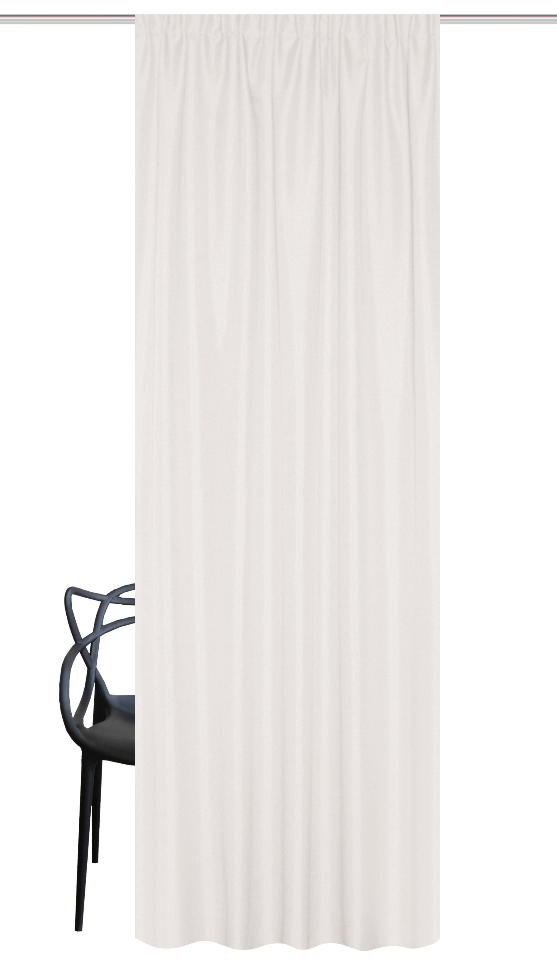 HOME WOHNIDEEN Gardine »PELLU«, (1 St.), THERMOCHENILLE, UNI günstig online kaufen