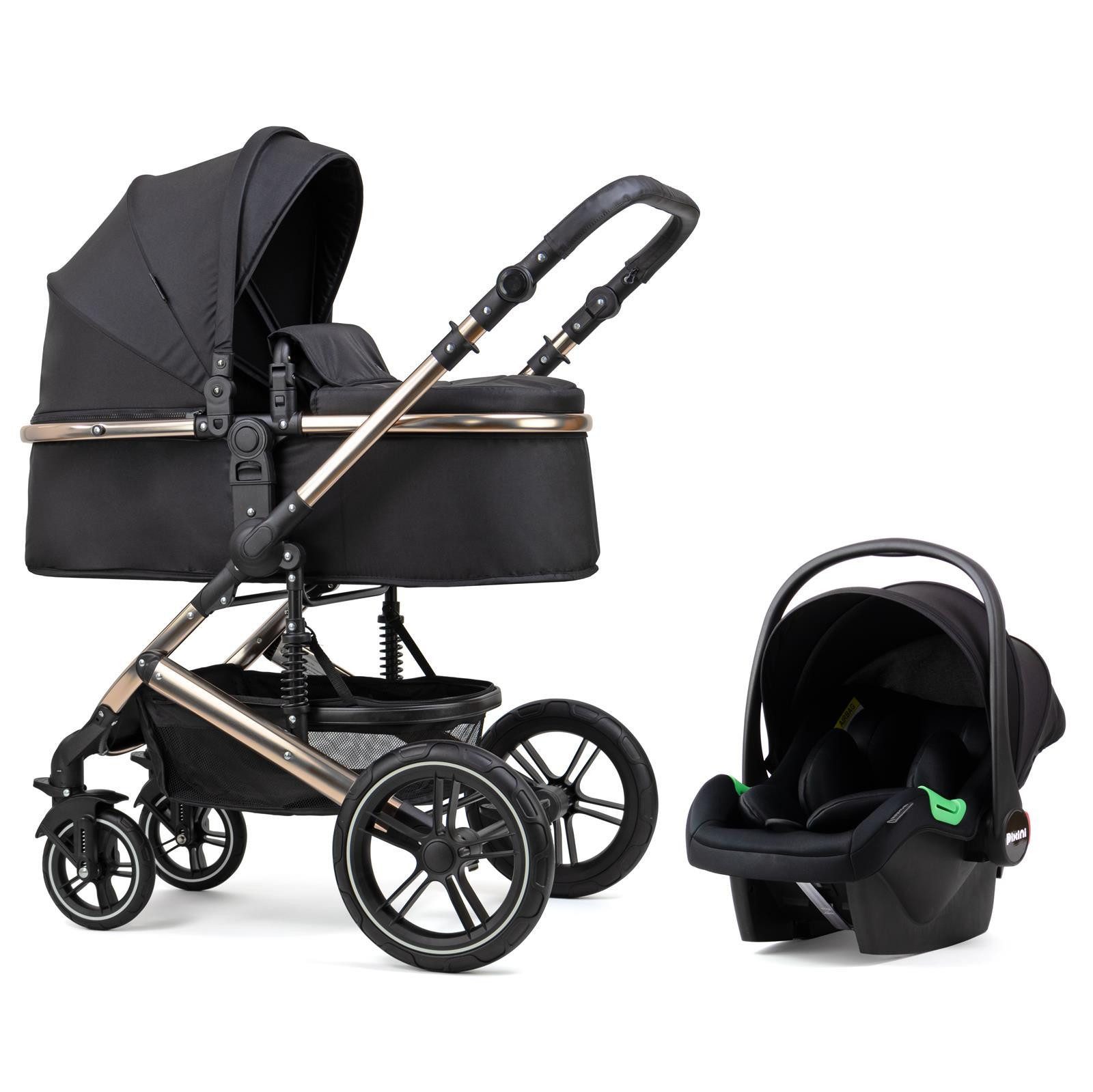 Pixini Kombi-Kinderwagen Pixini Kalani Kinderwagen 3in1 Set