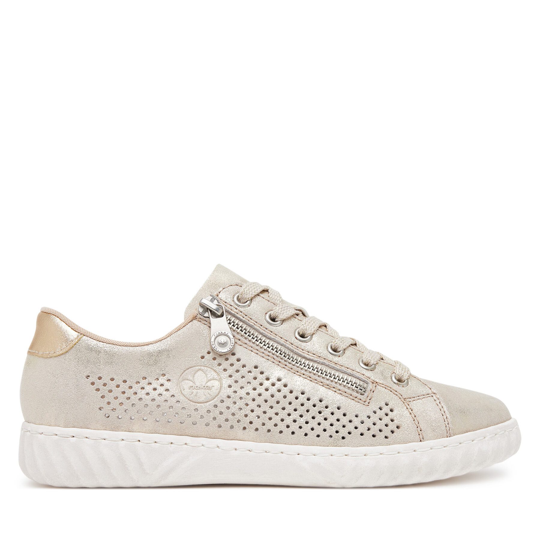 Rieker Rieker Damen-Sneaker Gold N0901-62 Sneaker