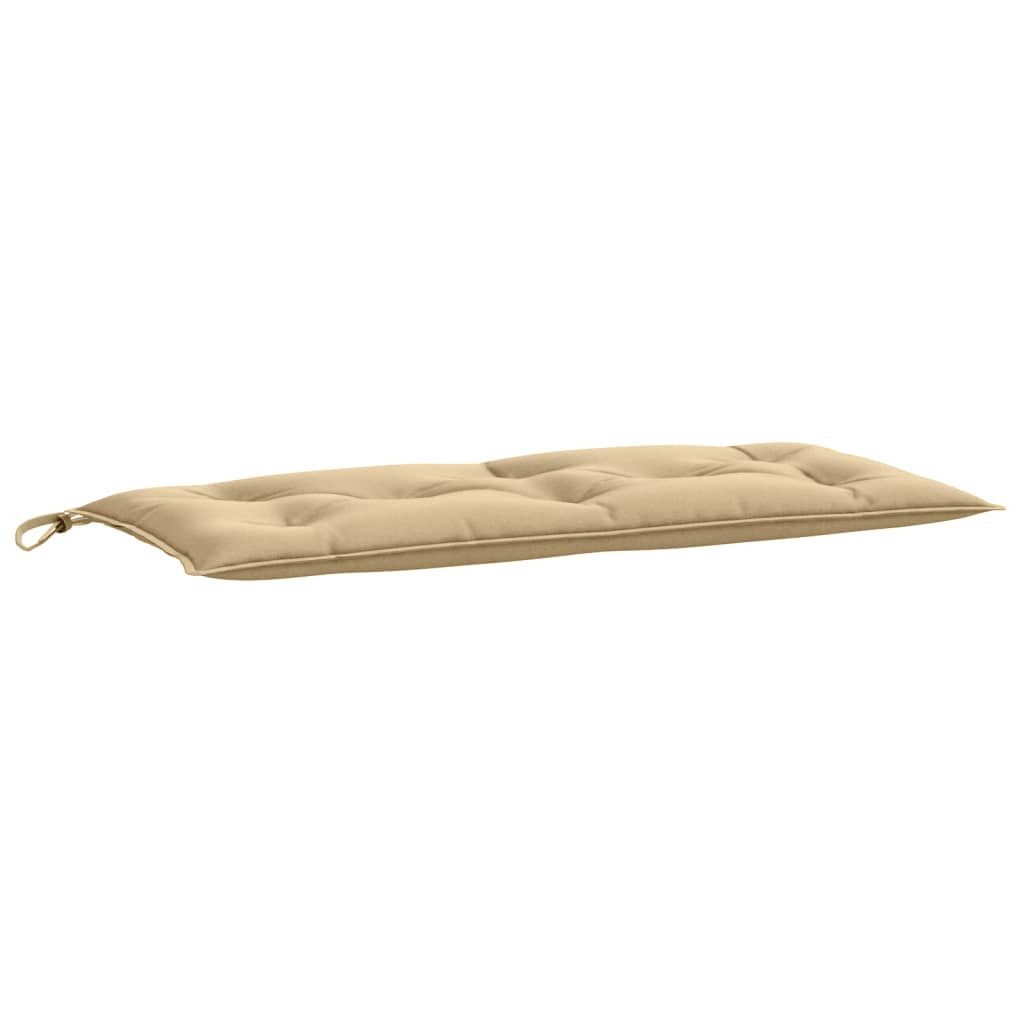 vidaXL Sitzauflage Gartenbank-Auflage Melange Beige 100x50x7 günstig online kaufen