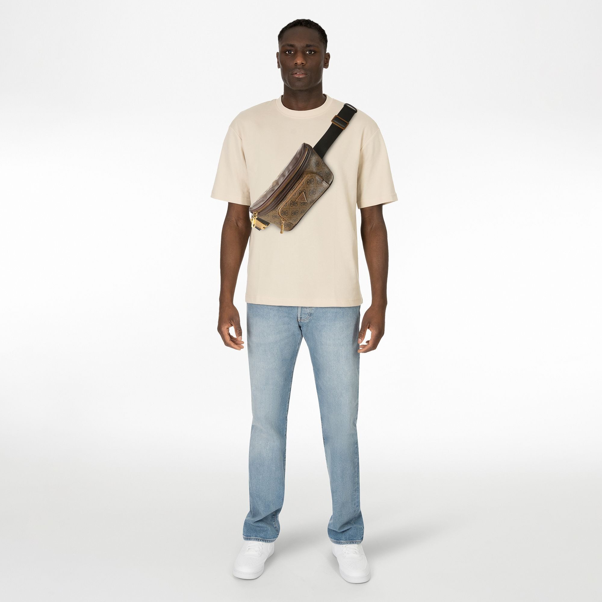 Guess Gürteltasche Vezzola, Polyurethan günstig online kaufen