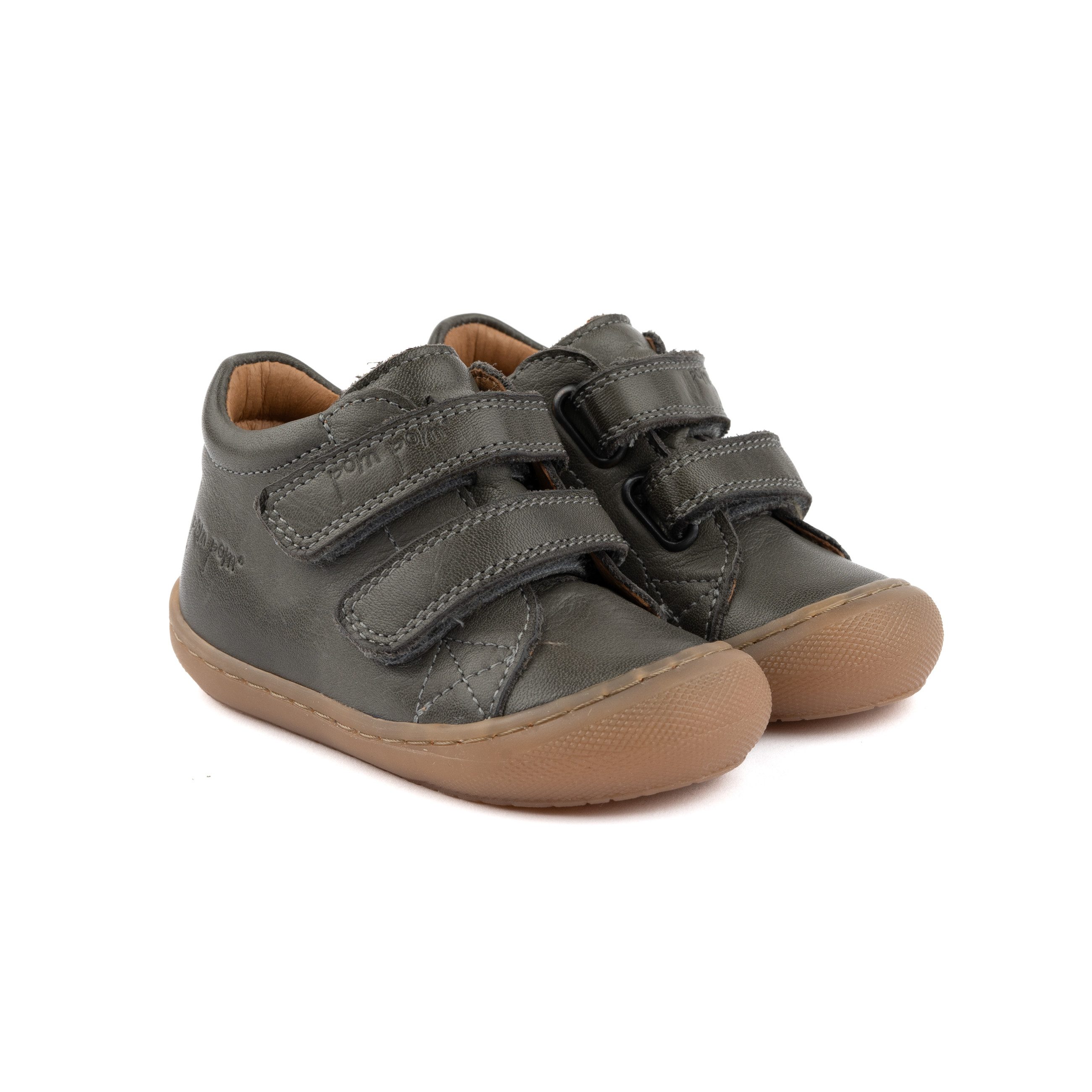 pom pom Pom Pom Schuhe Lauflernschuhe Leder Schnürschuh