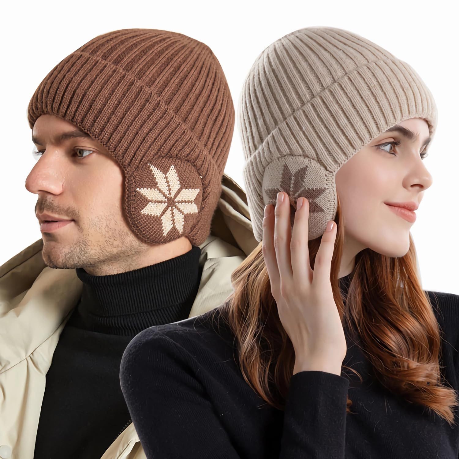 Coonoor Strickmütze Wintermütze Thermo Mütze Sportmütze günstig online kaufen