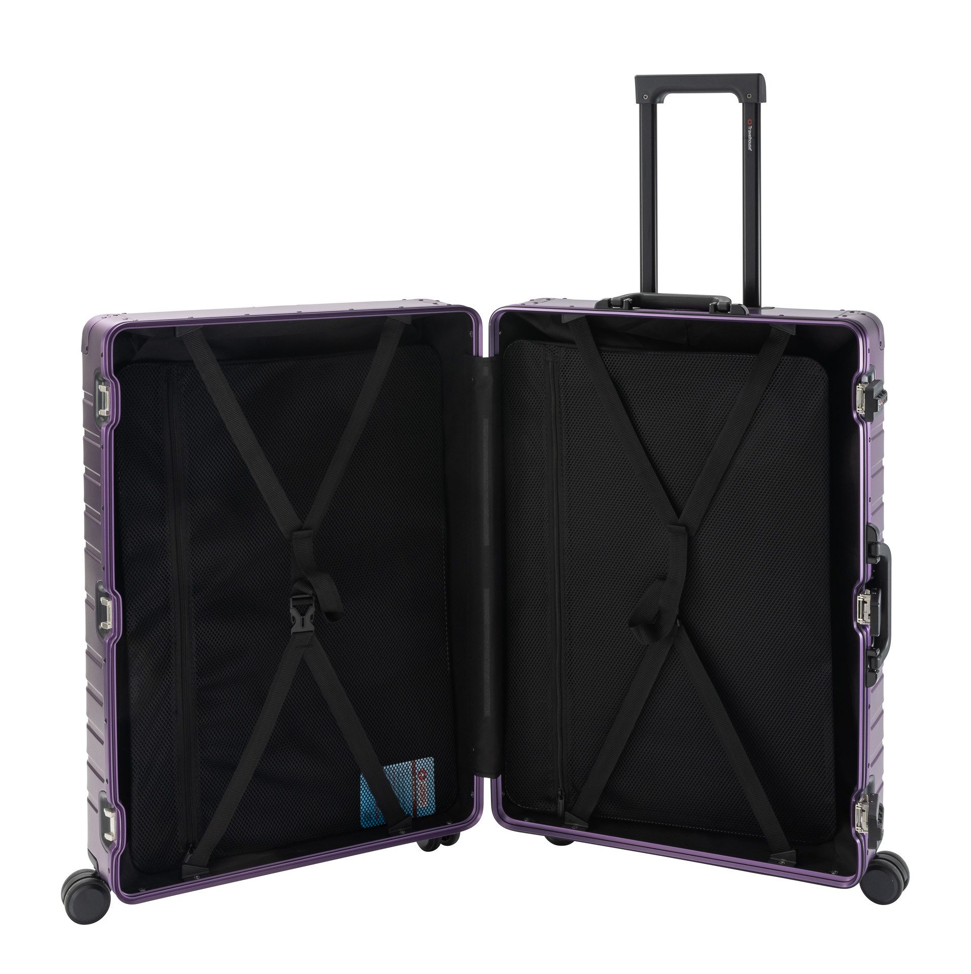 Travelhouse Hartschalen-Trolley Oslo, 4 Rollen, Aluminium günstig online kaufen