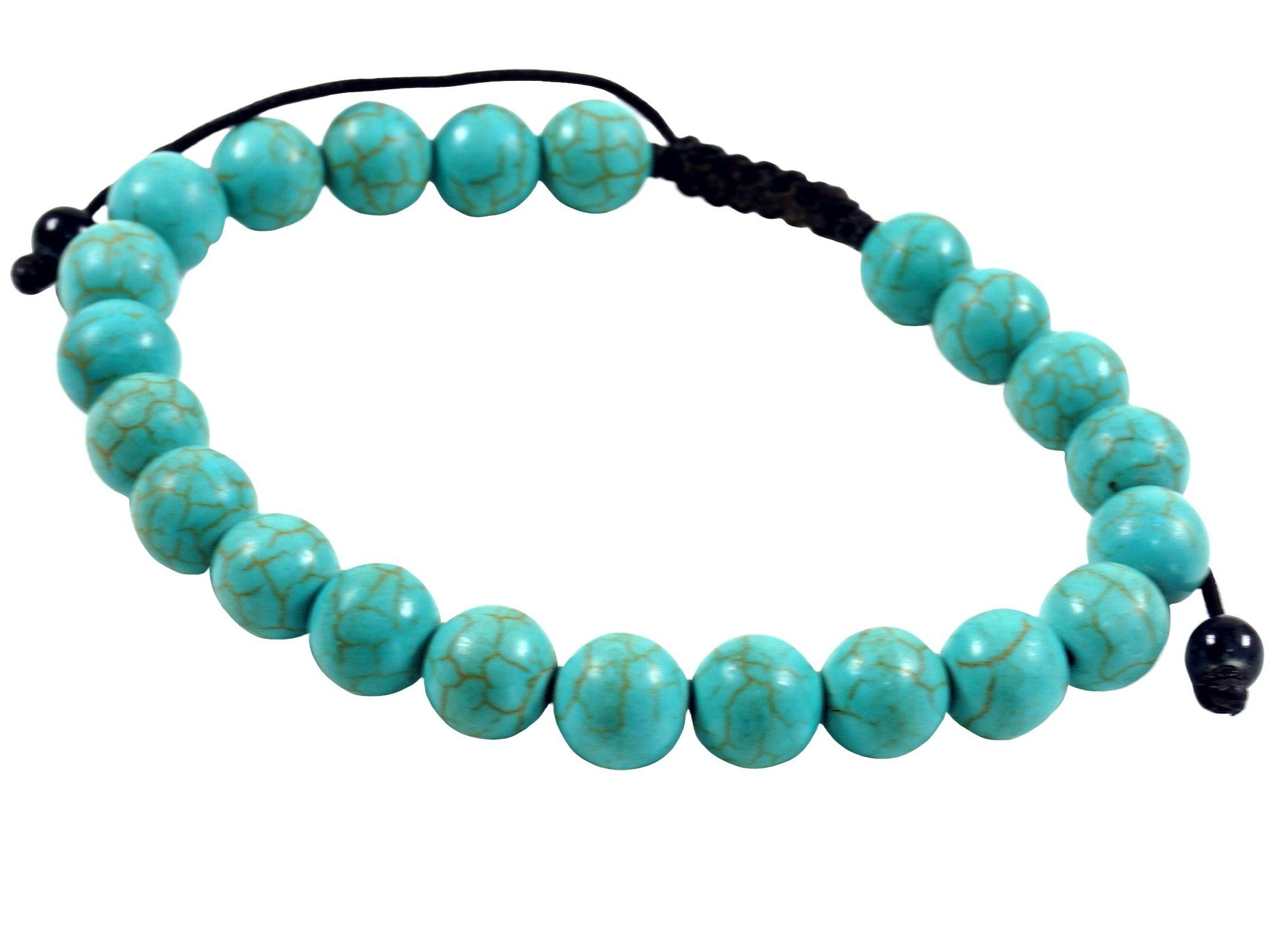 Guru-Shop Armreif Mala Buddha Armband, Handmala, Perlenarmband 8..