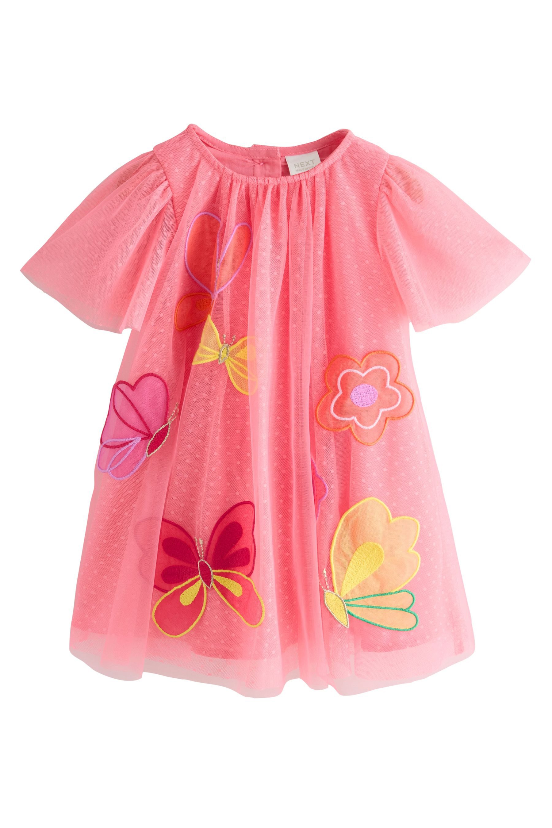 Next Meshkleid Meshkleid mit Engelsärmeln (1-tlg)