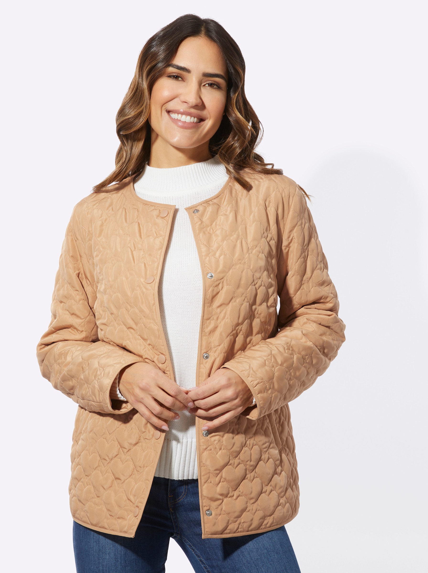 heine Allwetterjacke Steppjacke Langarm