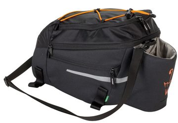 VAUDE Fahrradtasche Silkroad L Sonderedition Spezial mit Snap-It Halterung Schirmaufdruck