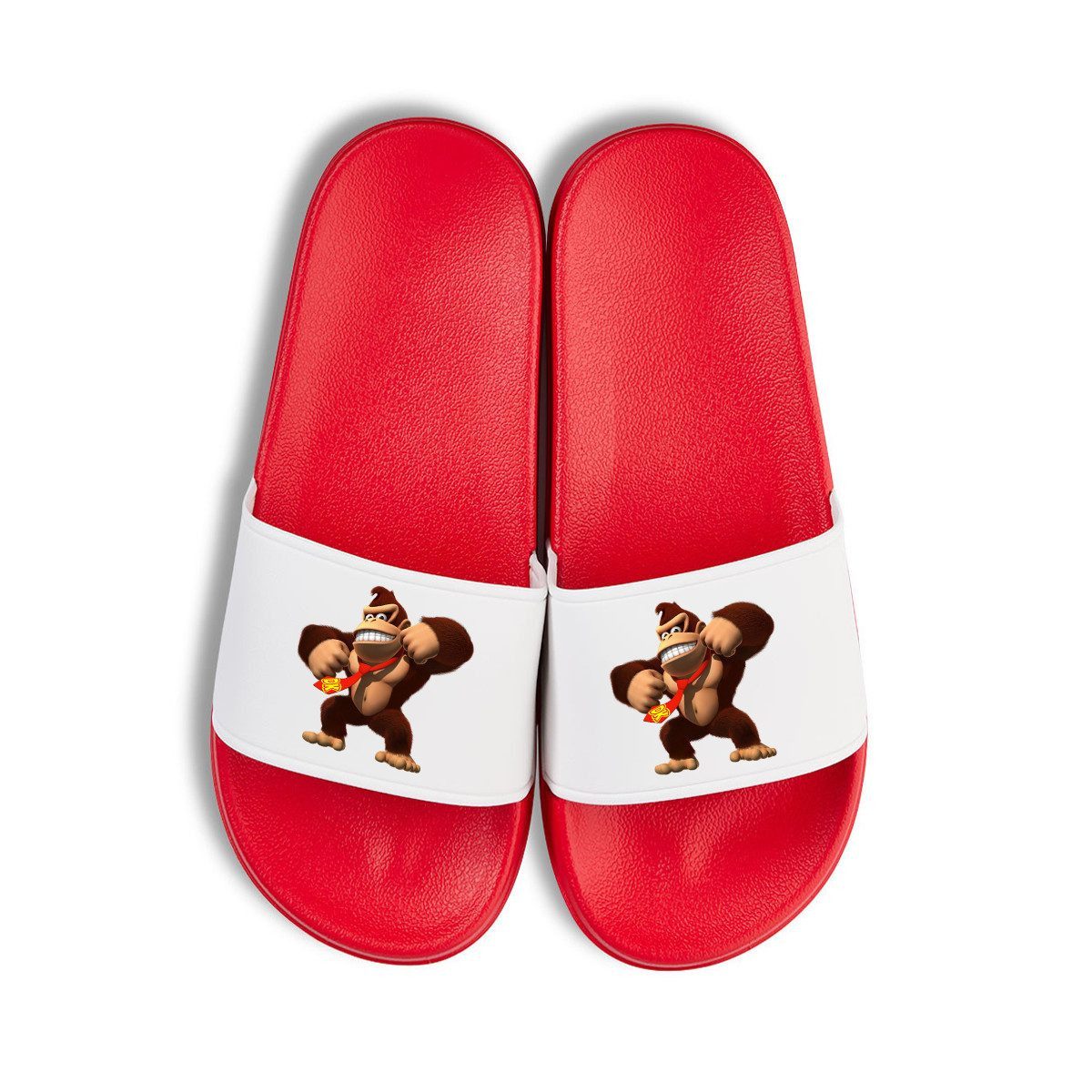Youth Designz Donkey Kong Unisex Badelatschen Flip Flops Badeschuh mit lustigen Print Für Damen und Herren