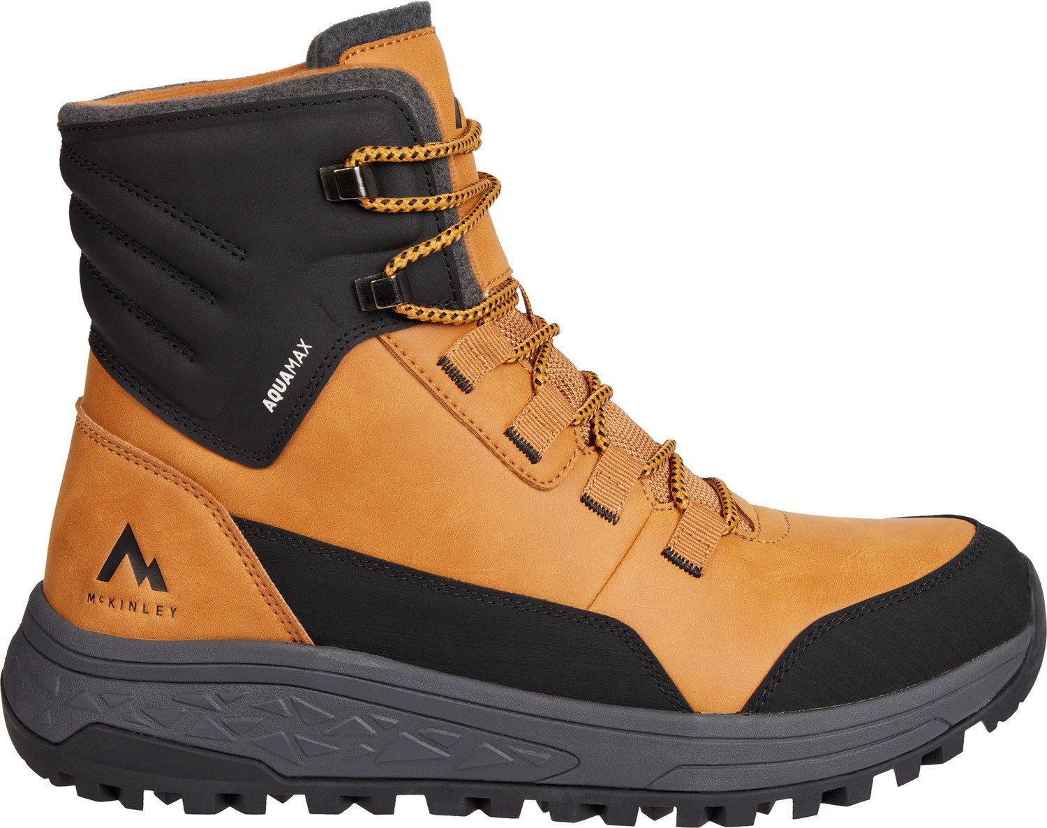 McKINLEY He.-Après-Stiefel Ranger II HIGH AQX BROWN LIGHT/CHARCOAL Stiefel