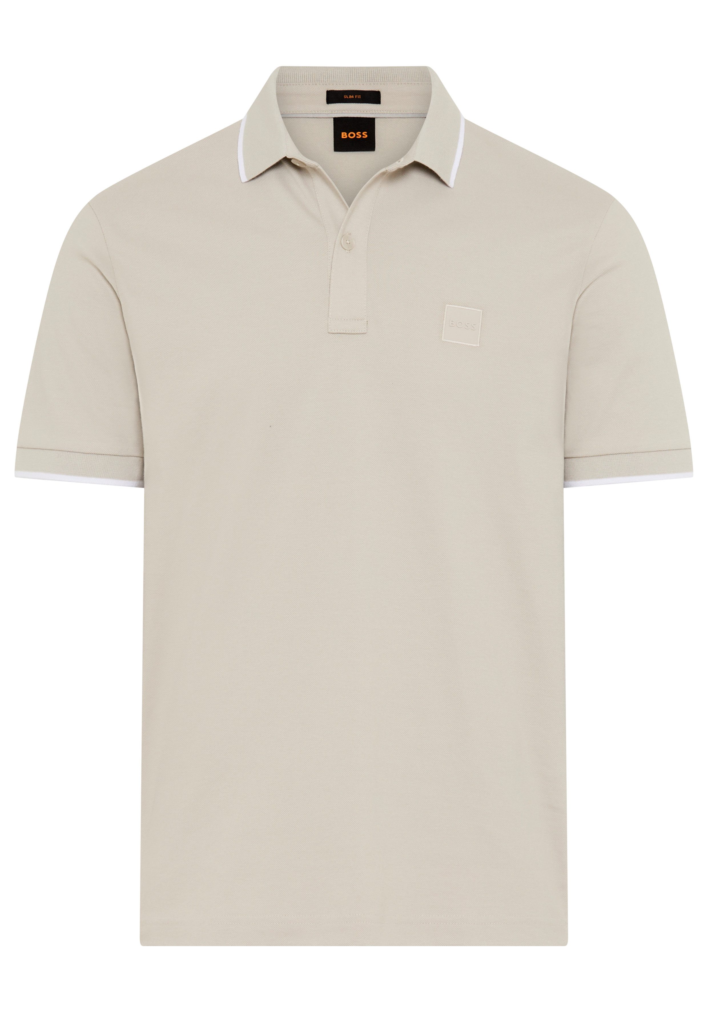 BOSS ORANGE Poloshirt Passertip mit BOSS Logo-Badge – Bild 4 von 5