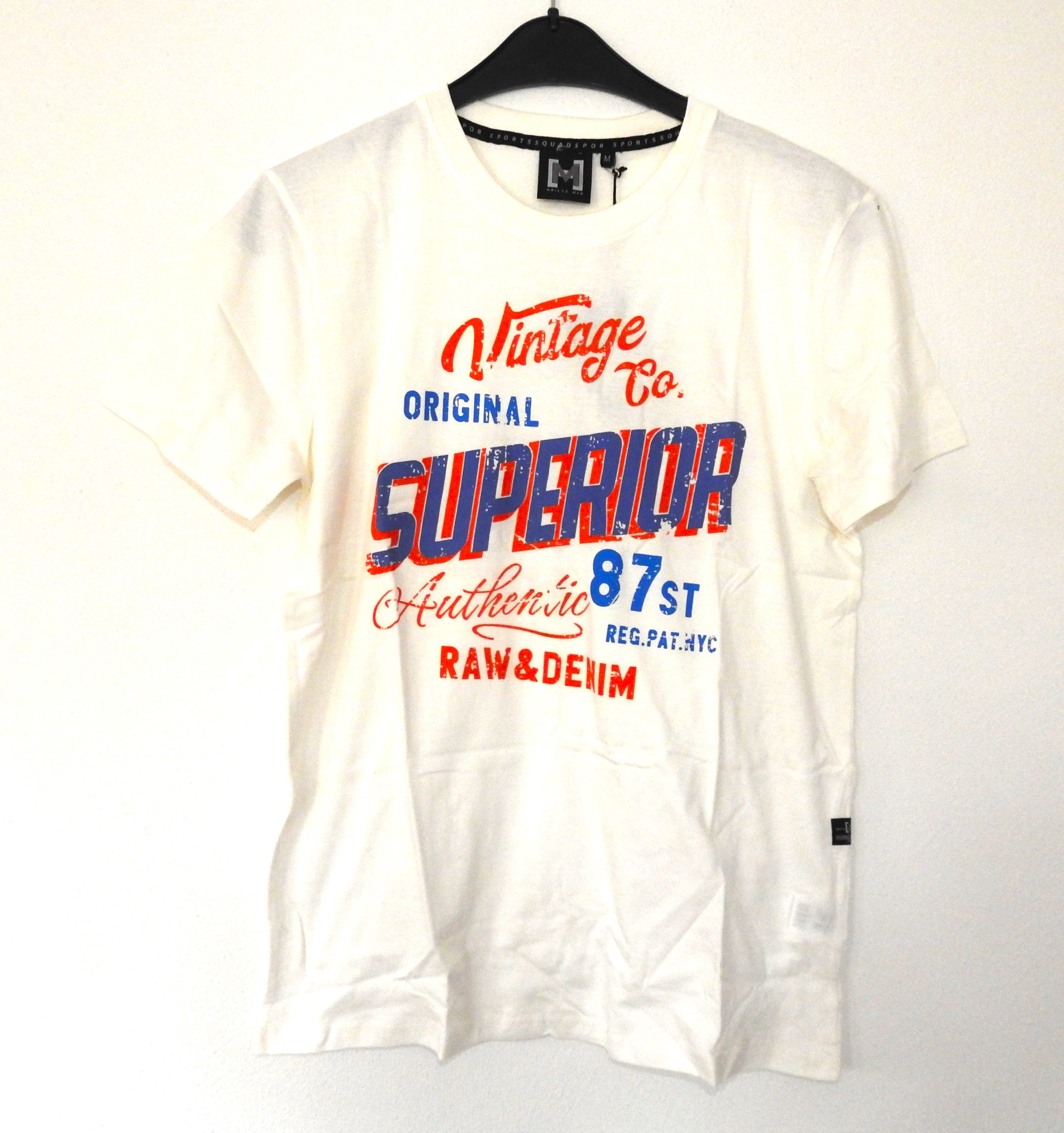 Hailys Men Kurzarmshirt Vintage
