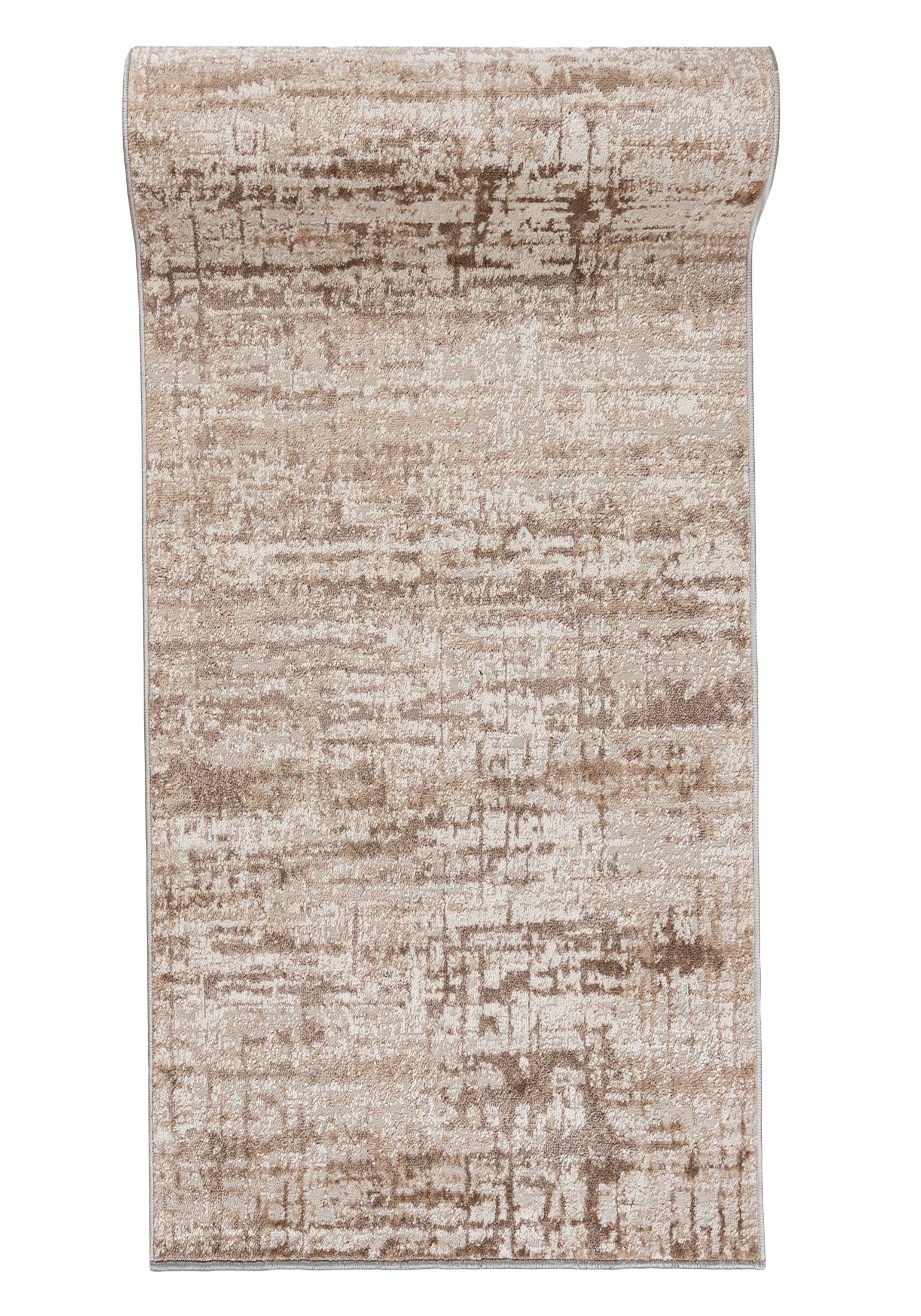 Mazovia Läufer Läufer FlurLäufer Modern für Vorzimmer Schlafzimmer - Abstrakt Muster, 80 x 100 cm, Kurzflor, Meterware
