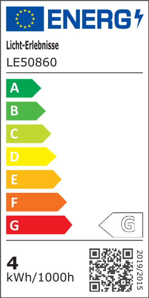 Energieeffizienzklasse: 
