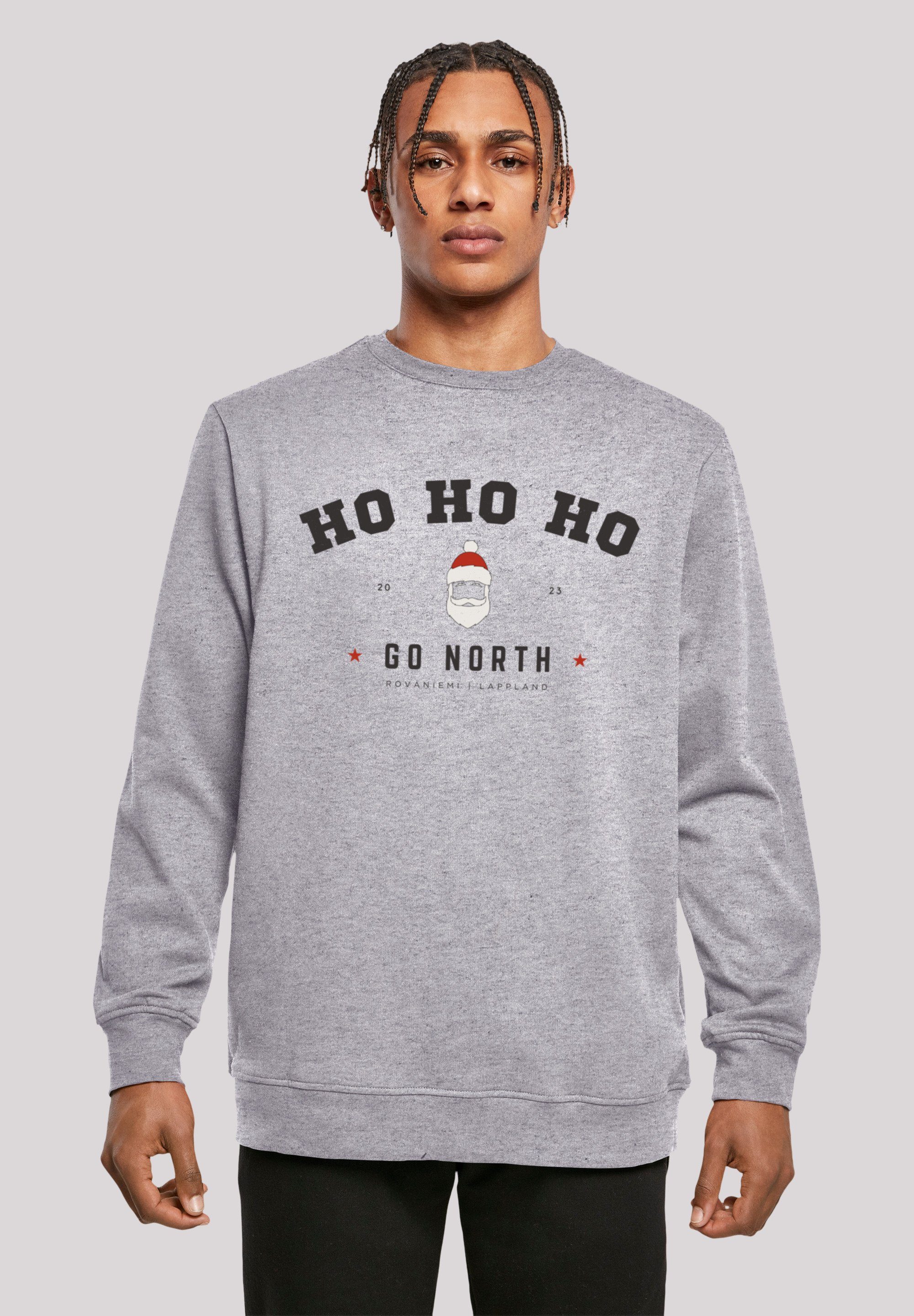 F4NT4STIC Sweatshirt Ho Ho Ho Santa Claus Weihnachten Weihnachten, Geschenk, Logo