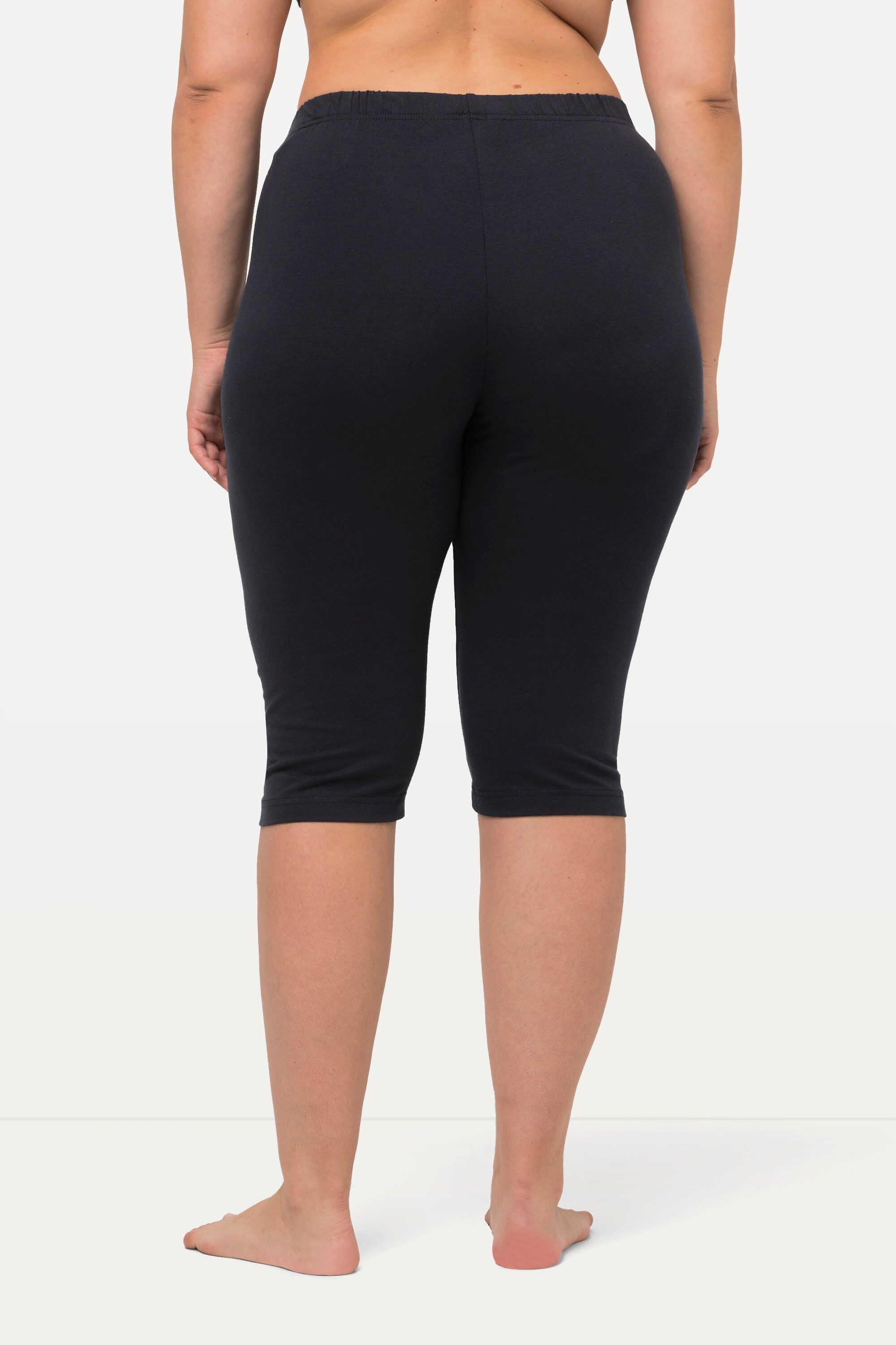 Ulla Popken Radlerhose Radler knielang Elasthan
