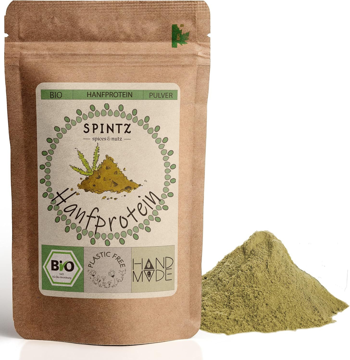 SPINTZ Bio Hanfprotein 500g Nach Bedarf, 1 er 500 g