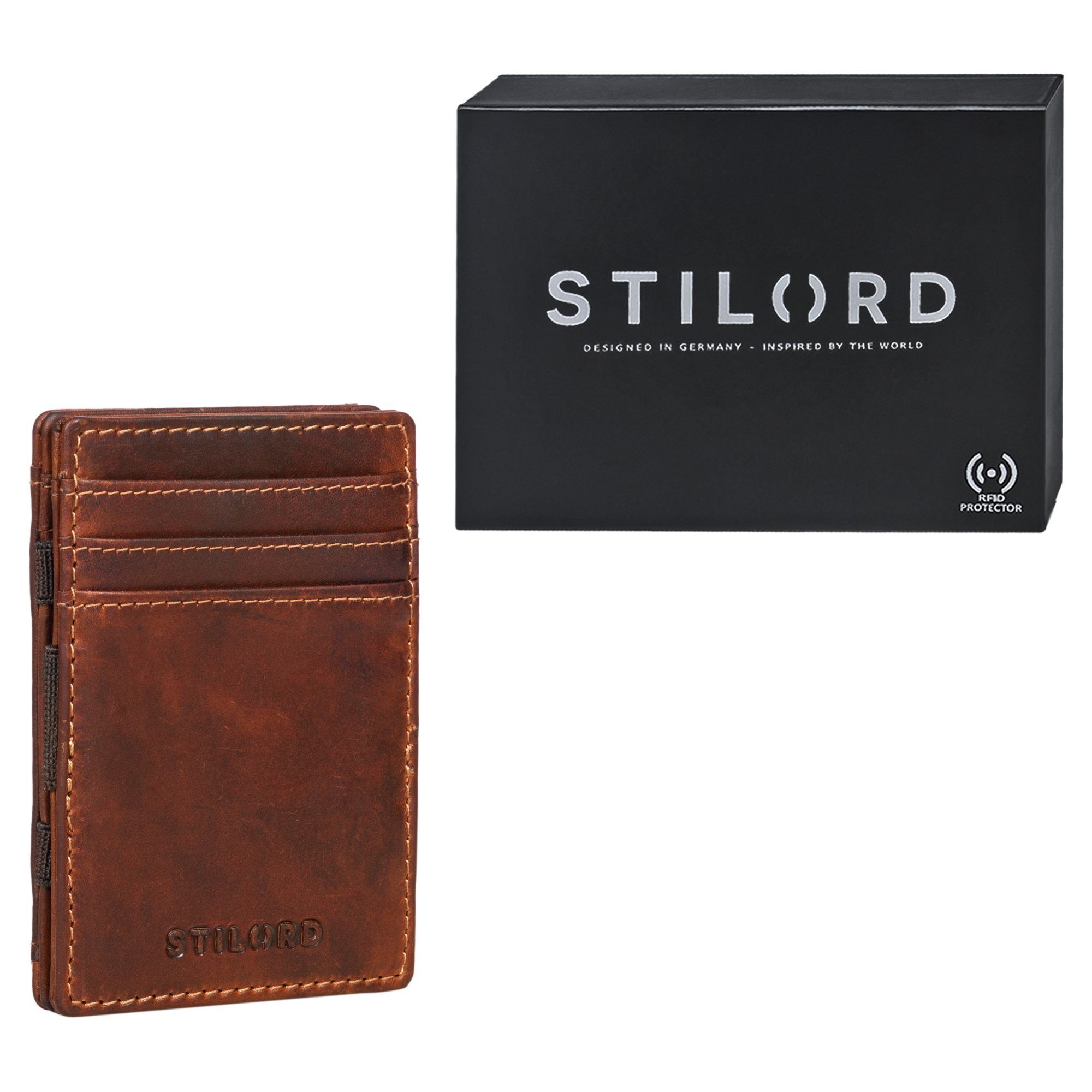STILORD Geldbörse "Mago" Magic Wallet mit Münzfach – Bild 3 von 5