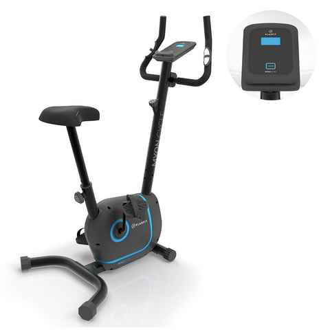 KLARFIT Heimtrainer Myon Cycle (Tablet-Halterung ; Kinomap App;pullsmesser)