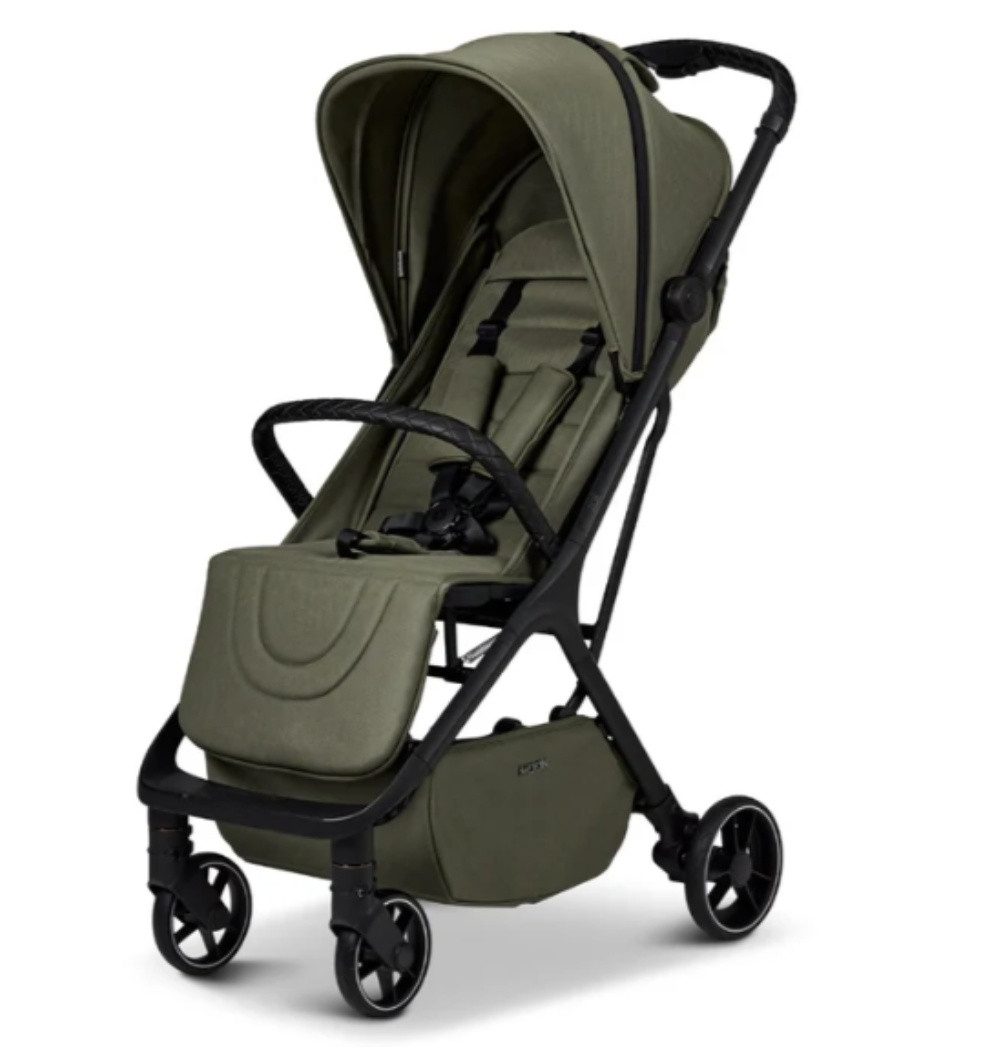 Moon Kinder-Buggy Buggy Zoé inkl. Regenschutz/Transporttasche/Adapter für Babyschale