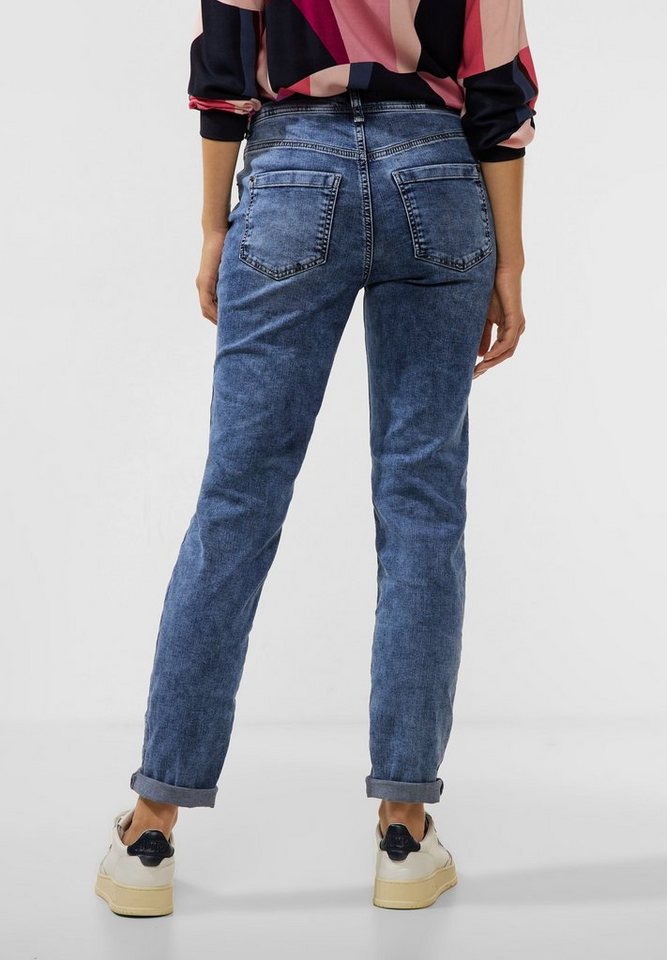 STREET ONE Comfort-fit-Jeans 5-Pocket-Style, Slim Legs