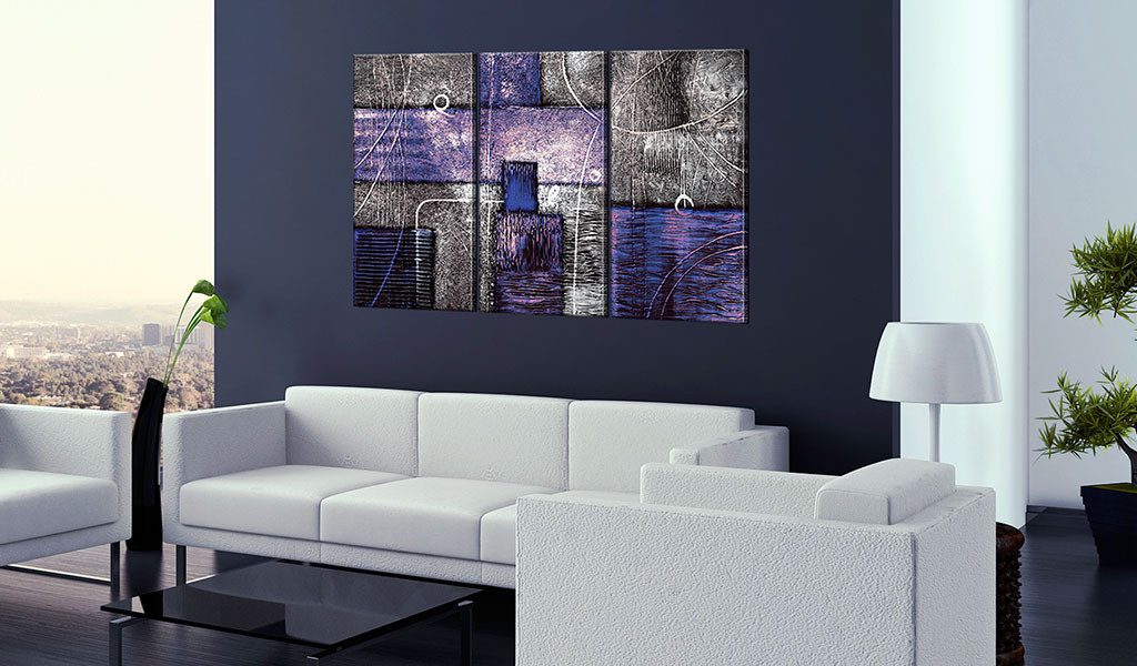 Artgeist Wandbild Blueberry hoarfrost