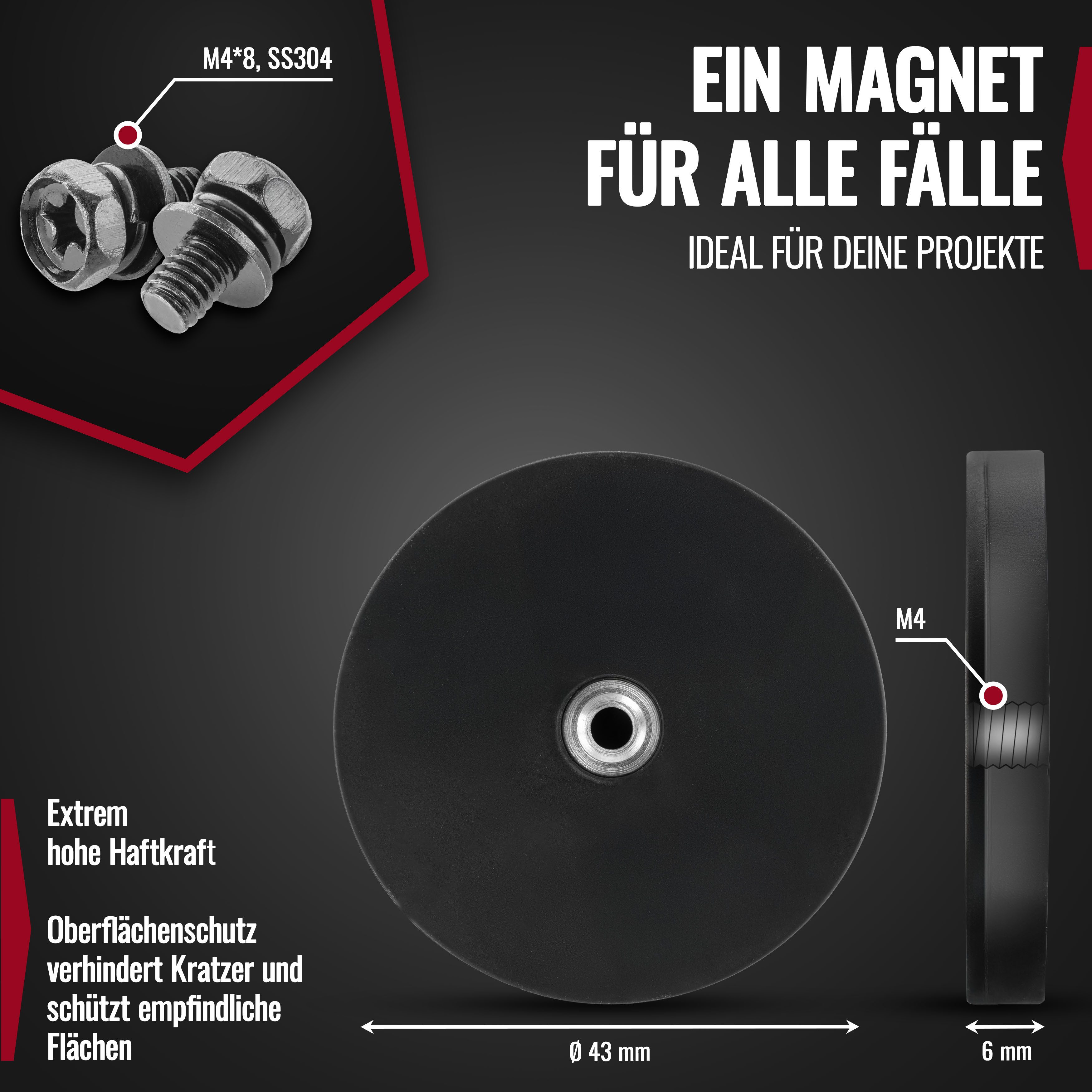 Poppstar Magnet (4-St)