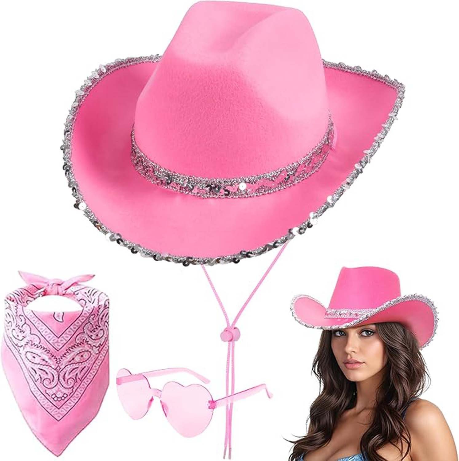 nsihing Cowboyhut CowboyHut Damen Herren Fashion Westernhut Cowboyhüte