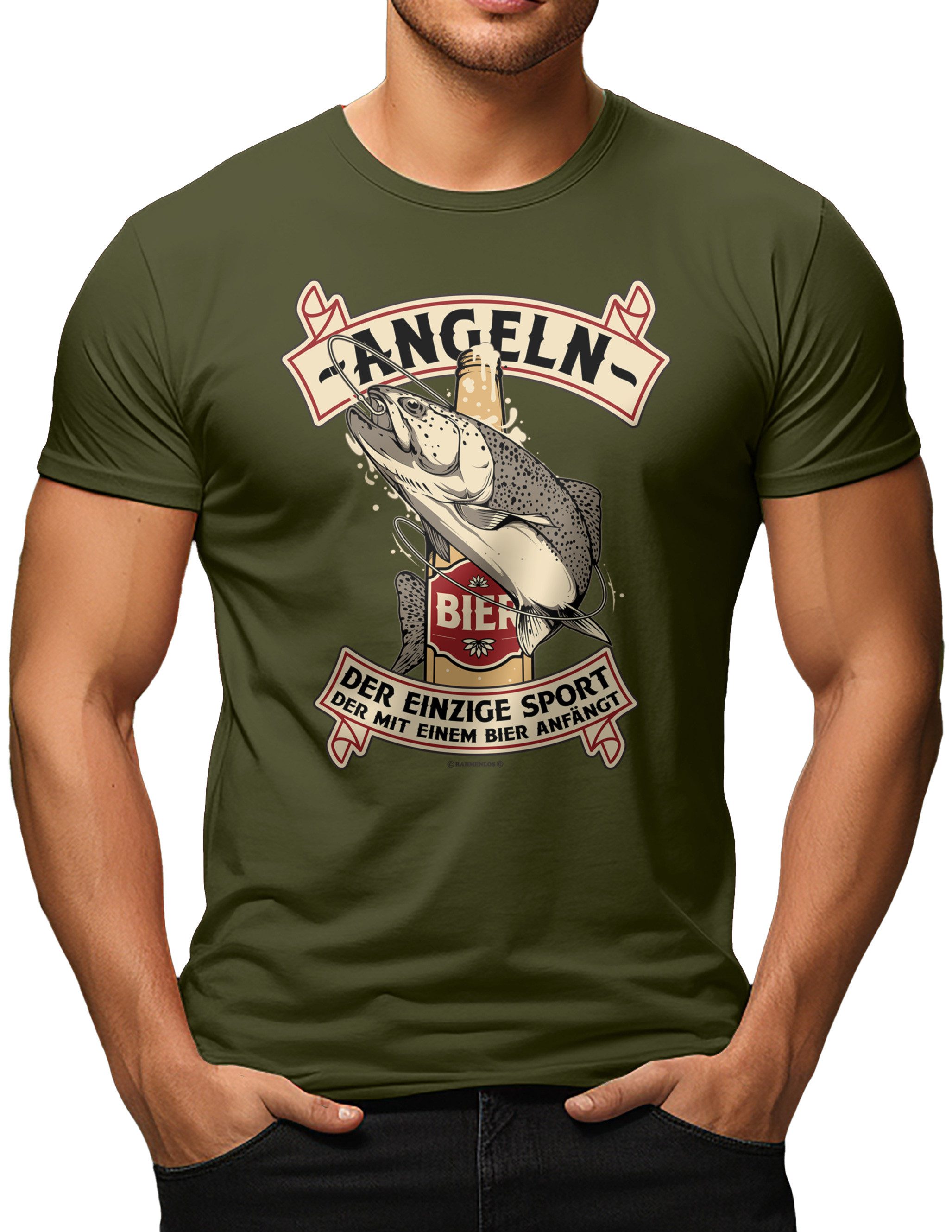 RAHMENLOS® T-Shirt für den relaxten Angler: günstig online kaufen
