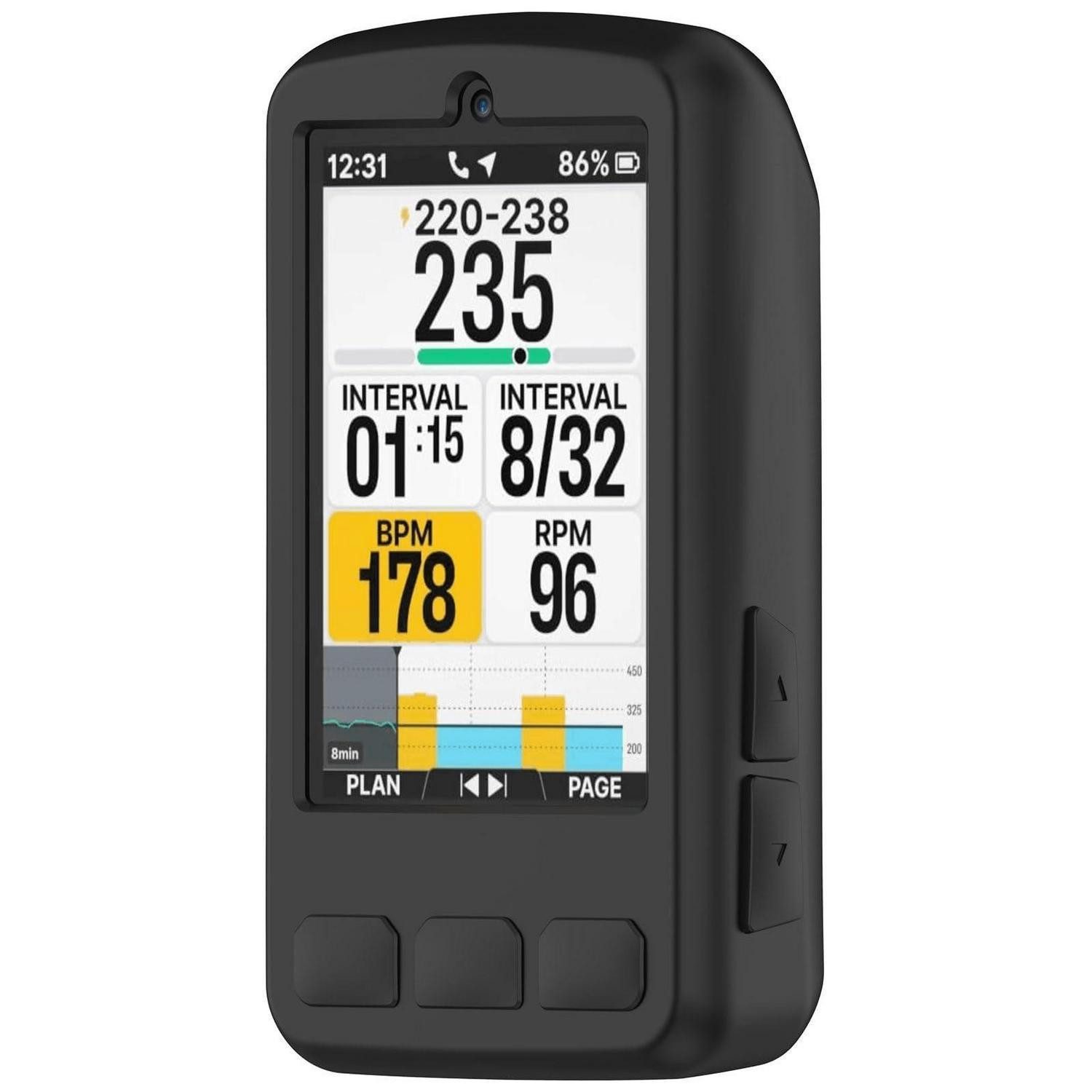 LuxusKollektion Controller-Schutzhülle Schutzhülle Wahoo Elemnt Roam 3/V3 Schwarz