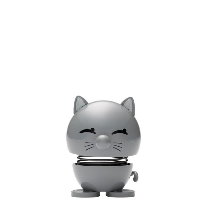HOPTIMIST Dekofigur Small Cat Cool Grey