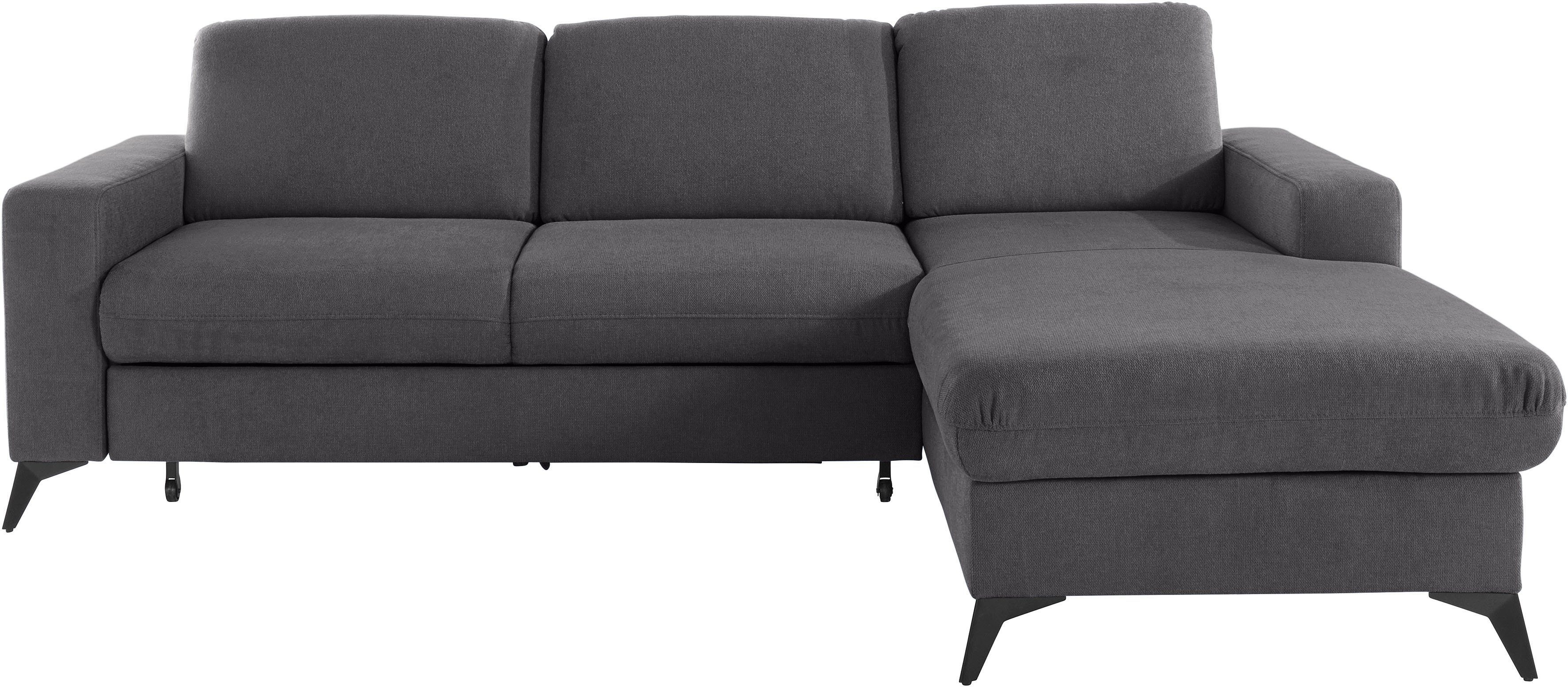 Places of Style Ecksofa "Lolland L-Form", Wahlweise mit Bettfunktion und Be günstig online kaufen