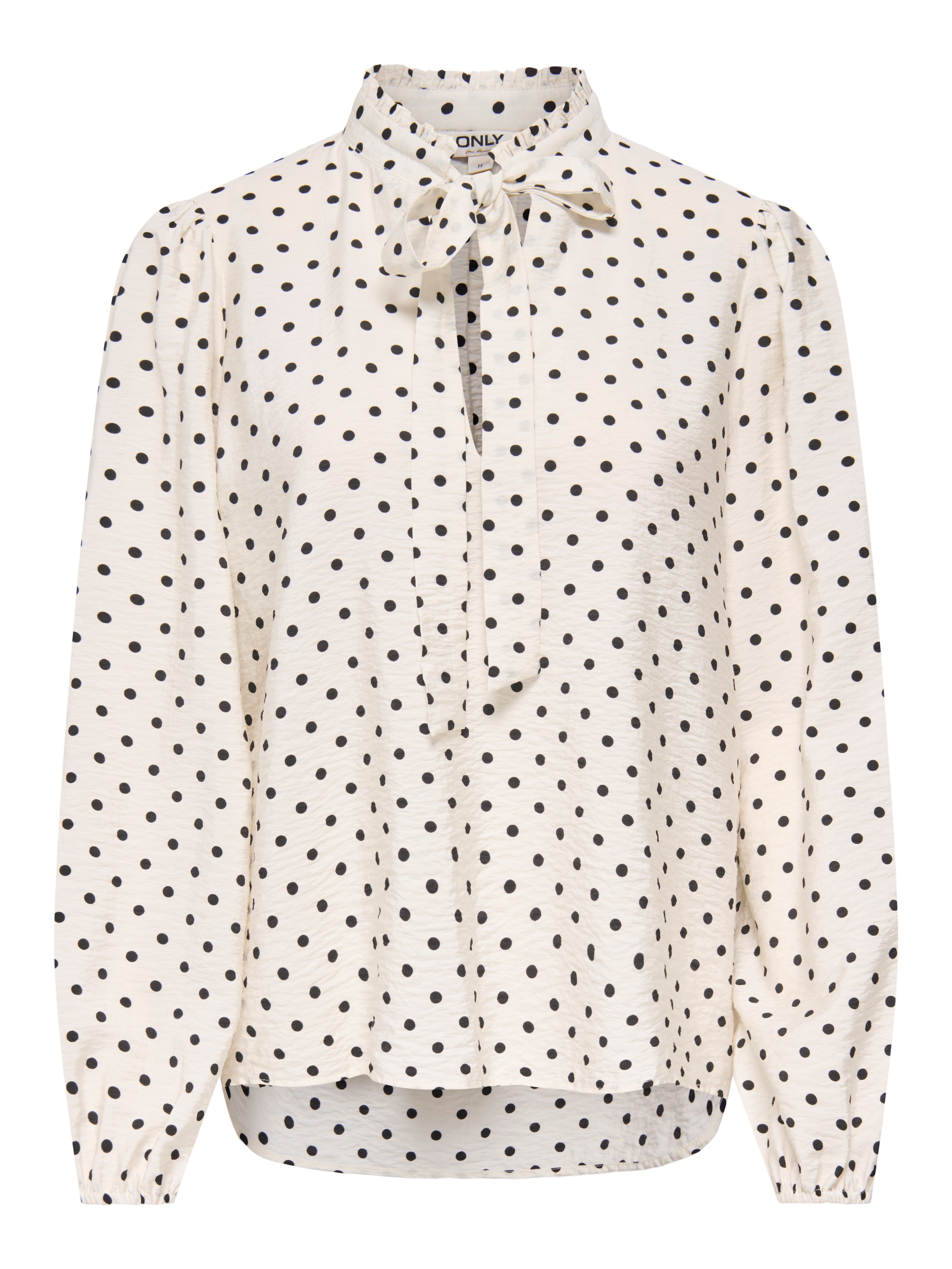 ONLY Langarmbluse ONLMAIZEE LS FRILL SHIRT WVN EX Viskosemischung, regular fit