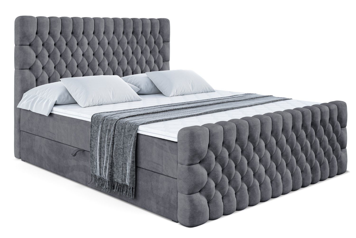 ALTDECOR Boxbett SERENE-Z (Multipocket-Matratze H4, H3 Matratze Bonellfeder günstig online kaufen