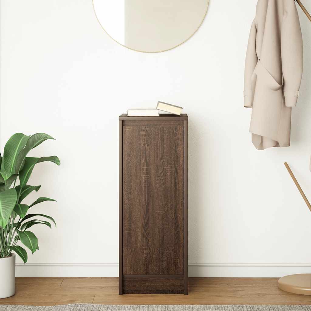 vidaXL Sideboard Sideboard Braun Eichen-Optik 29,5x34x76 günstig online kaufen