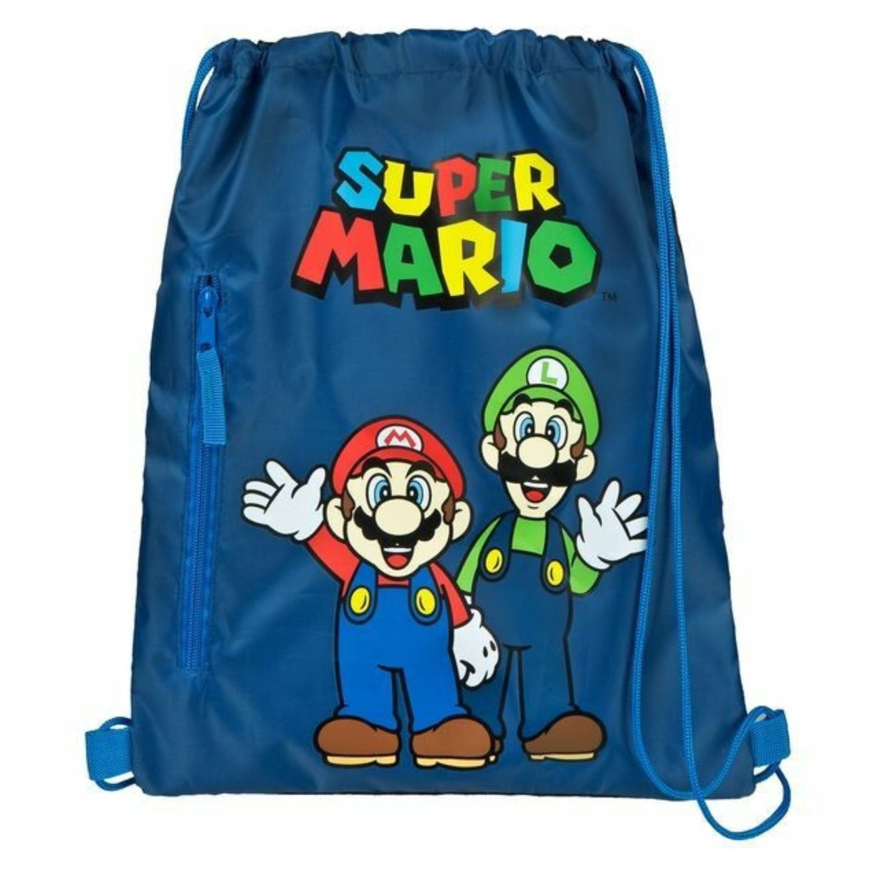 Super Mario Turnbeutel Gymbag für Jungen und Mädchen für Alltag und Aktivitäten