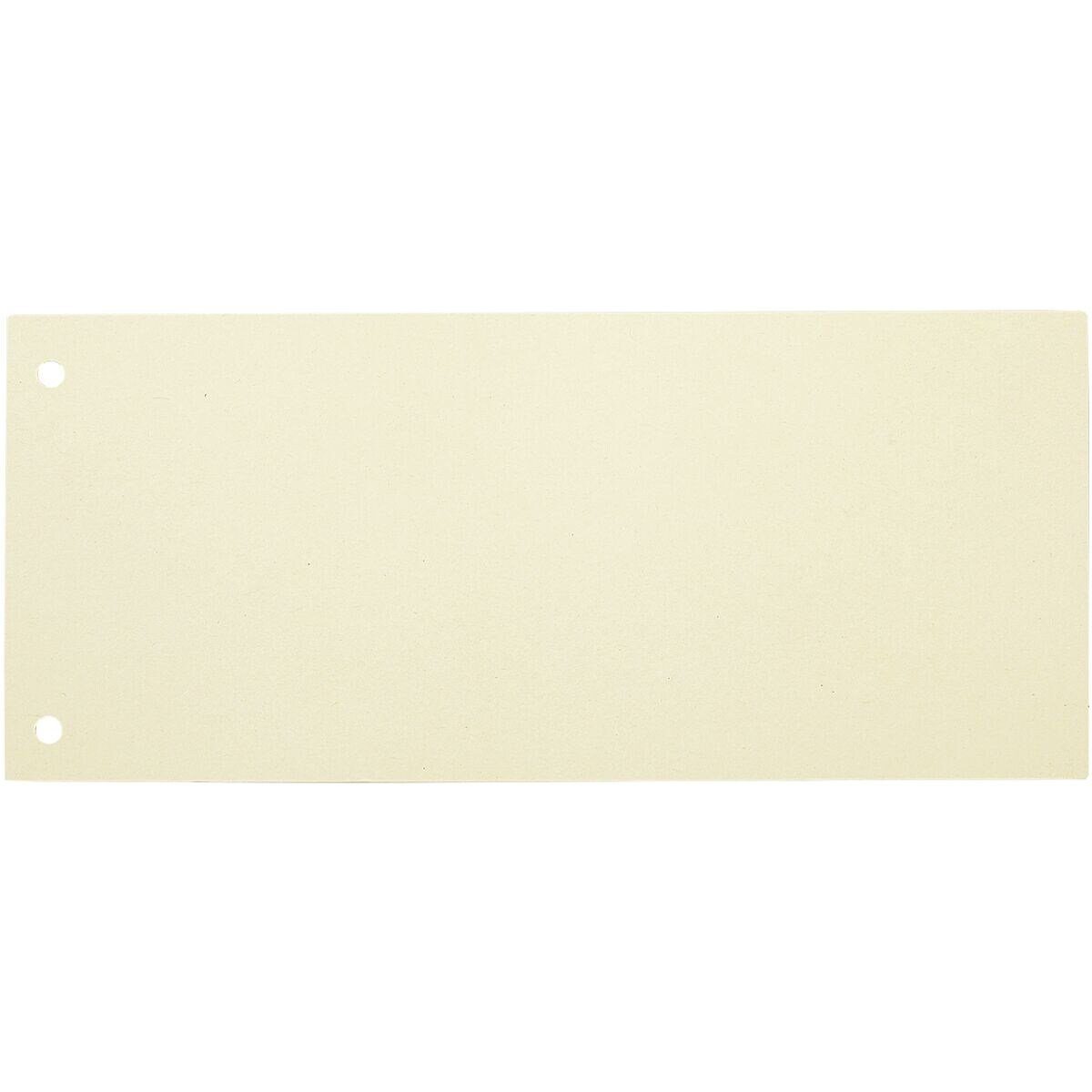 Otto Office Nature Abheftstreifen, Recycling-Karton Rechteck 24/10,5 cm, 2-fach Lochung, chamois