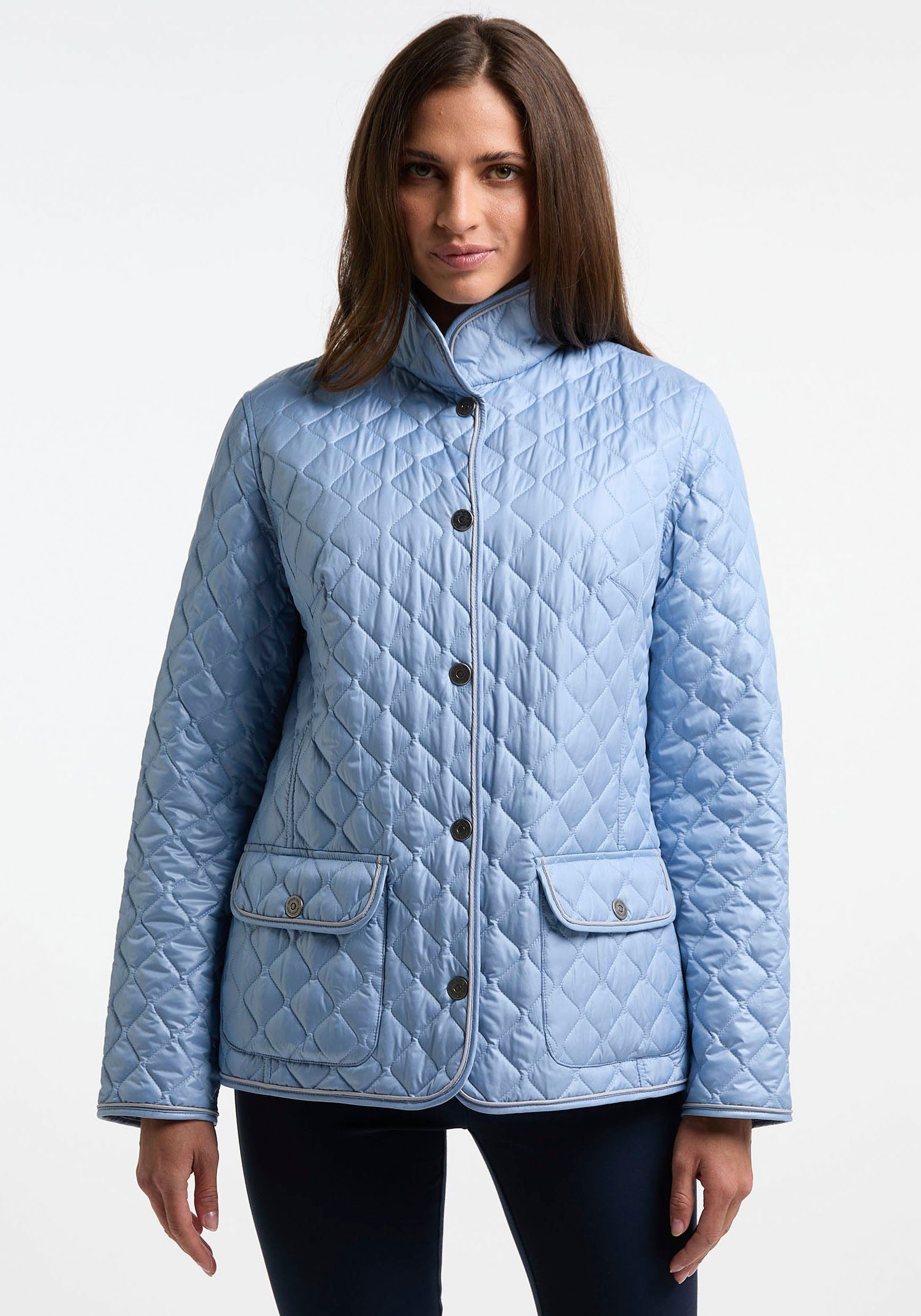 Blaue Barbara Damen | online Jacken OTTO Lebek für kaufen