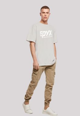 F4NT4STIC T-Shirt EPYX Logo WHT Print