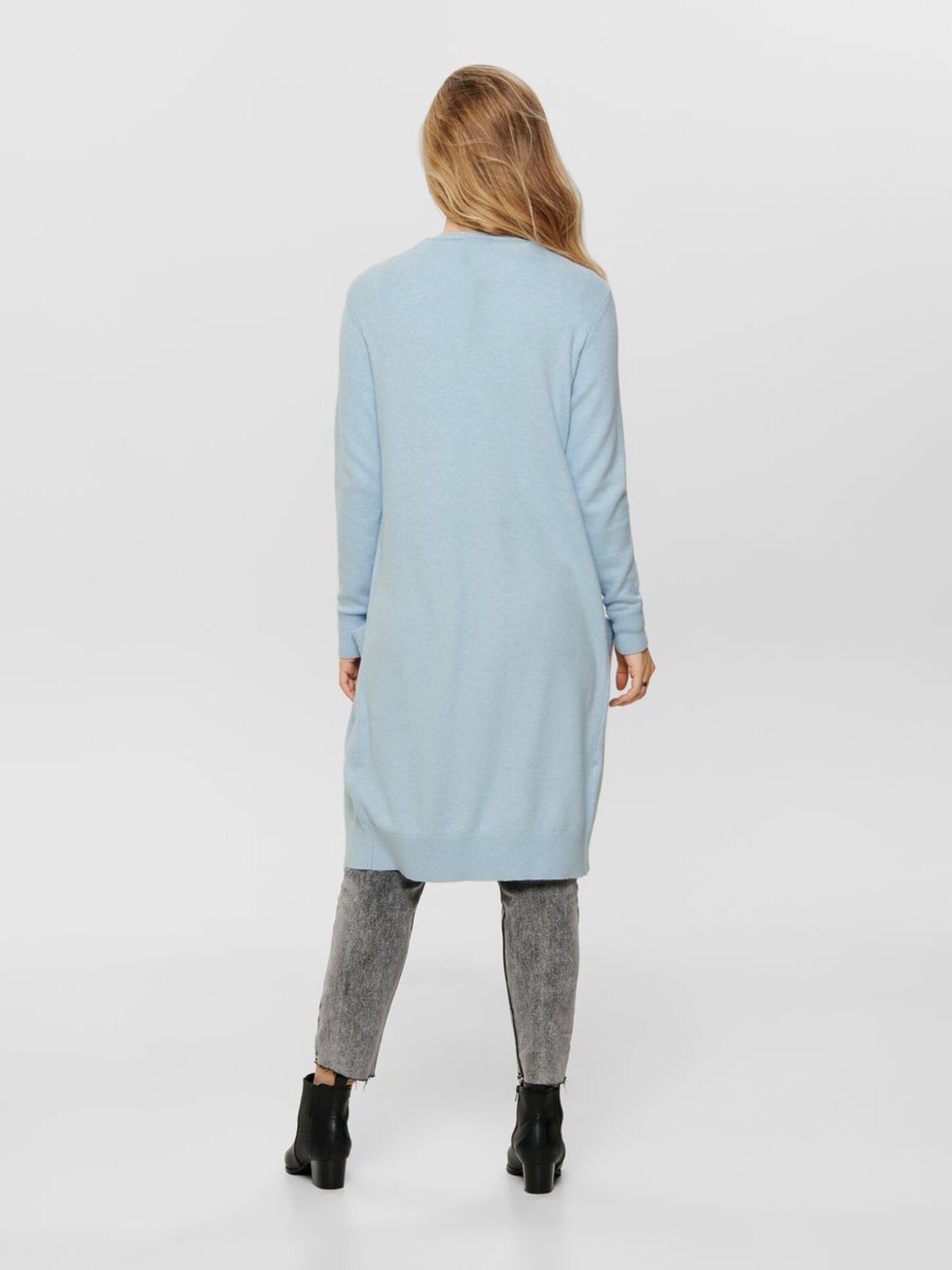 cashmere Details (1-tlg) blue JDY Plain/ohne Strickjacke