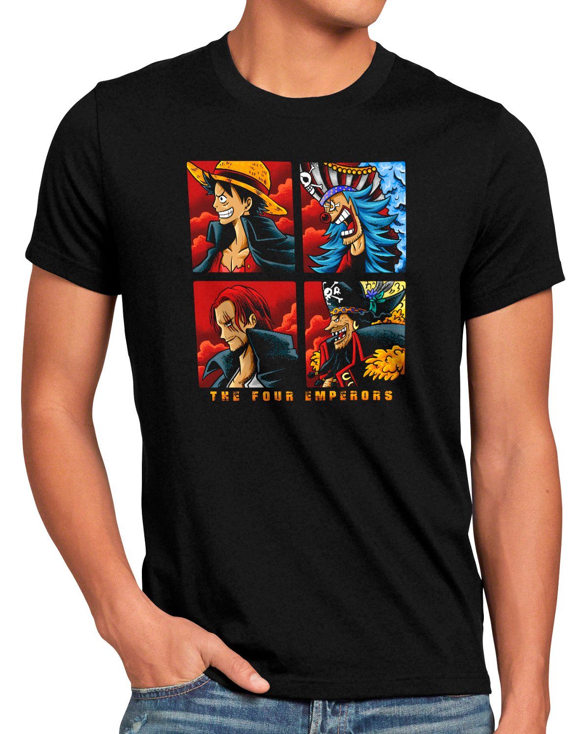 style3 T-Shirt Four Emperors one piece günstig online kaufen