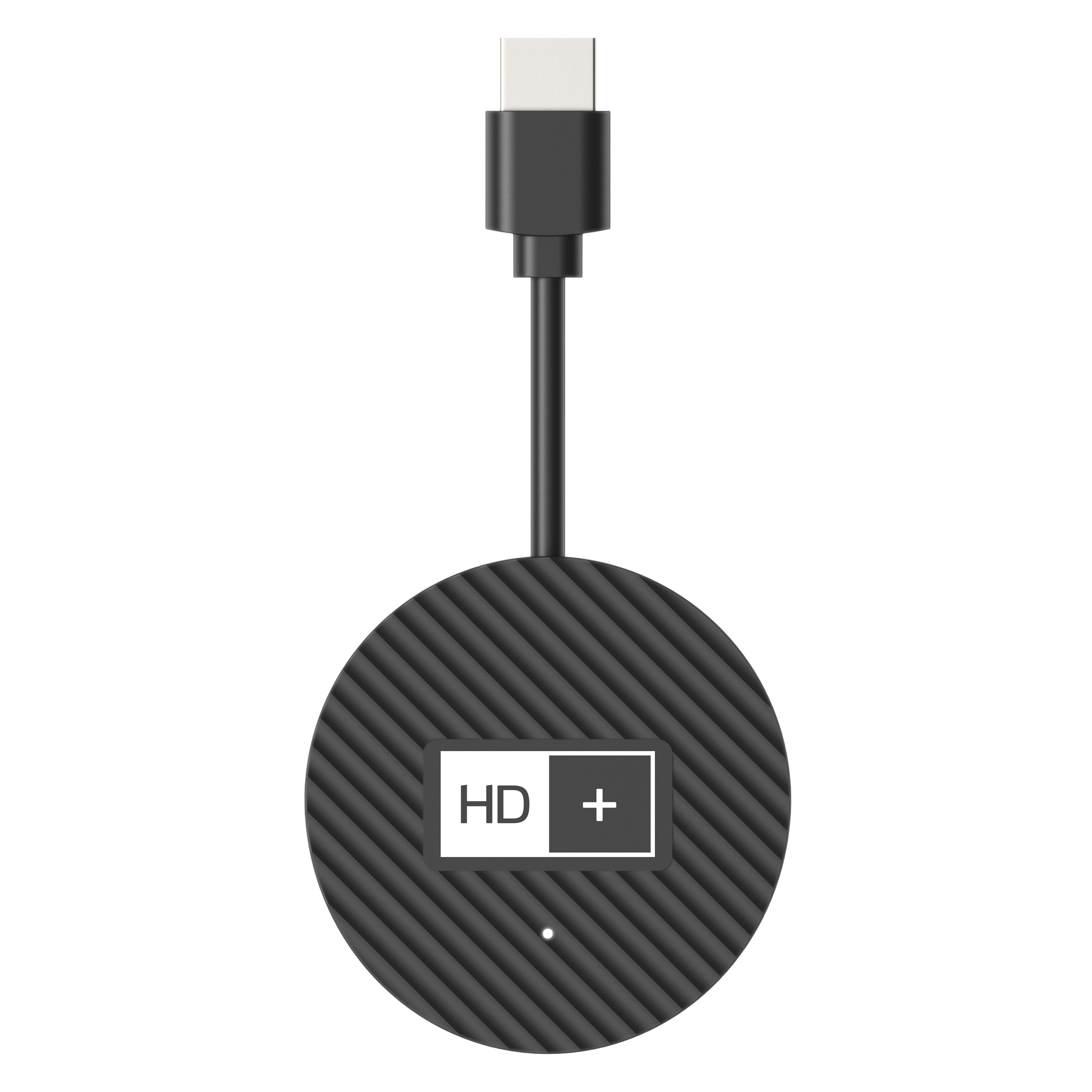 HD+ Streaming-Stick IP TV-Stick, Android TV, Inkl. 3 Monate HD+ IP, 4k UHD