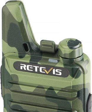 Retevis Walkie Talkie RT22,16 Kanäle, VOX, Outdoor Reichweite für Radfahren,Camping (1 Paar)