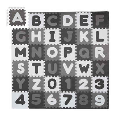 relaxdays Spielmatte »Puzzlematte ABC und Zahlen«
