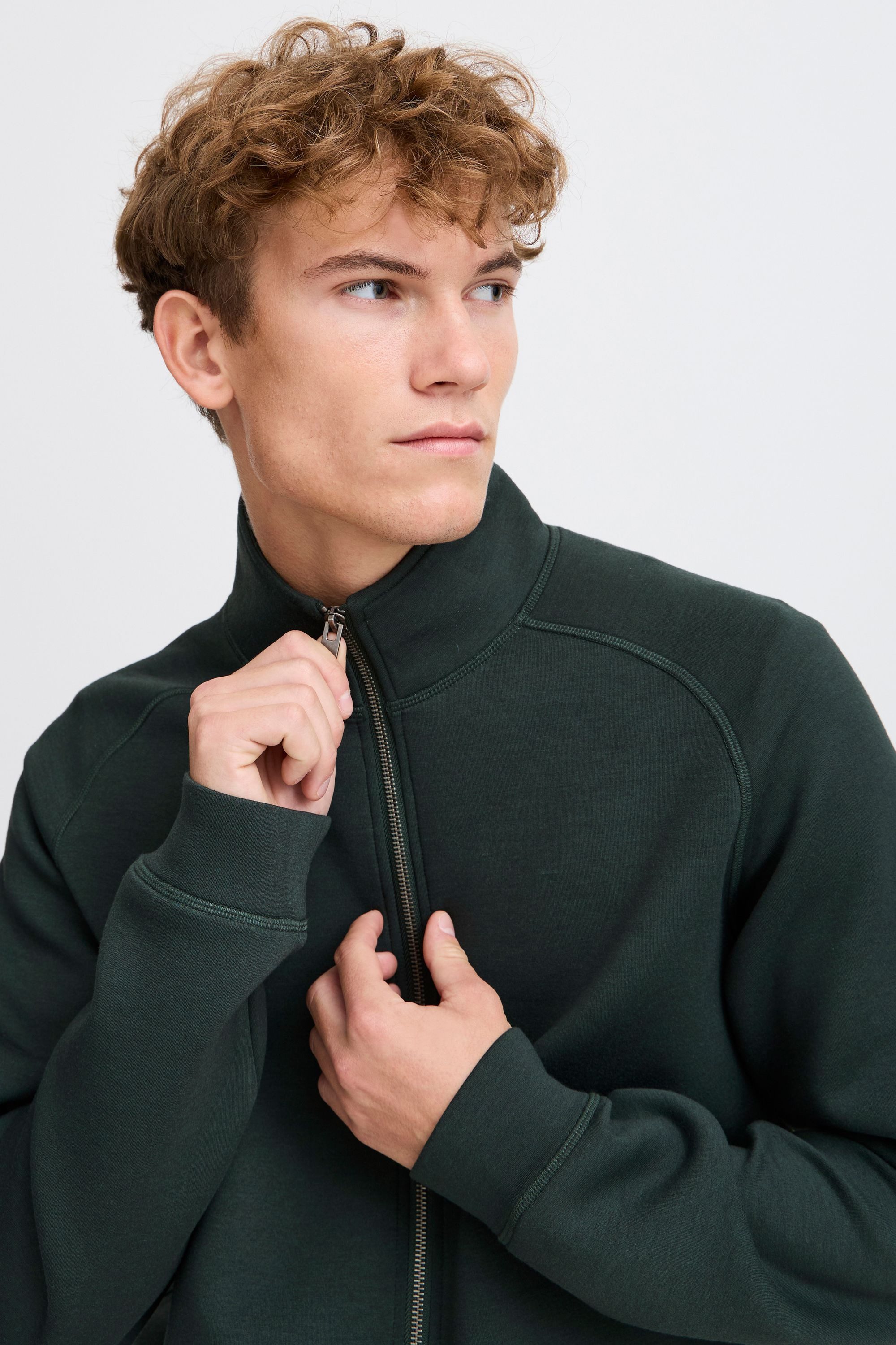Casual Friday Sweatjacke CFSigurd Modische Sweatjacke mit Reißverschluss
