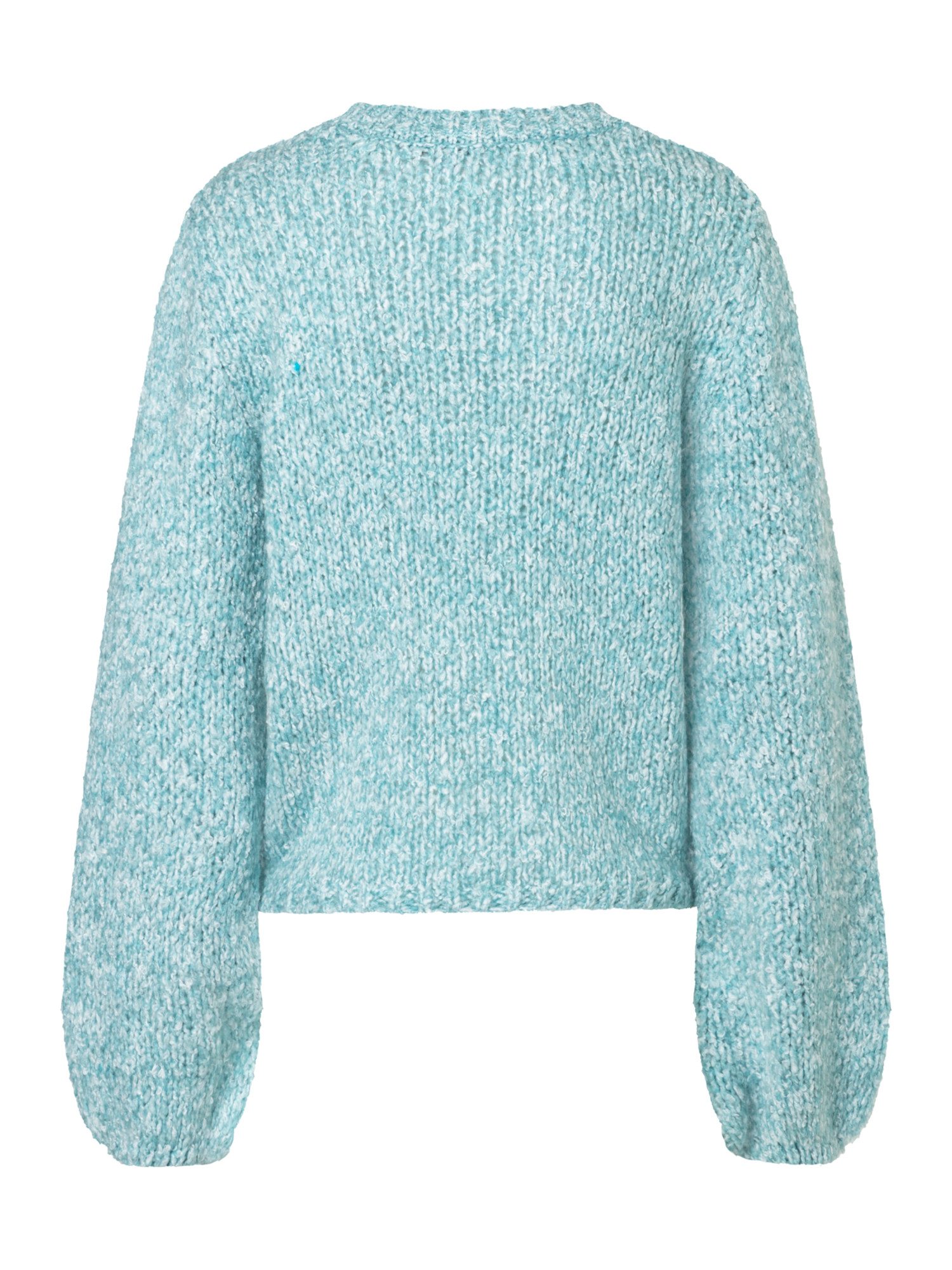 MORE&MORE Rundhalspullover kuschelig warmer Bouclé-Pullover