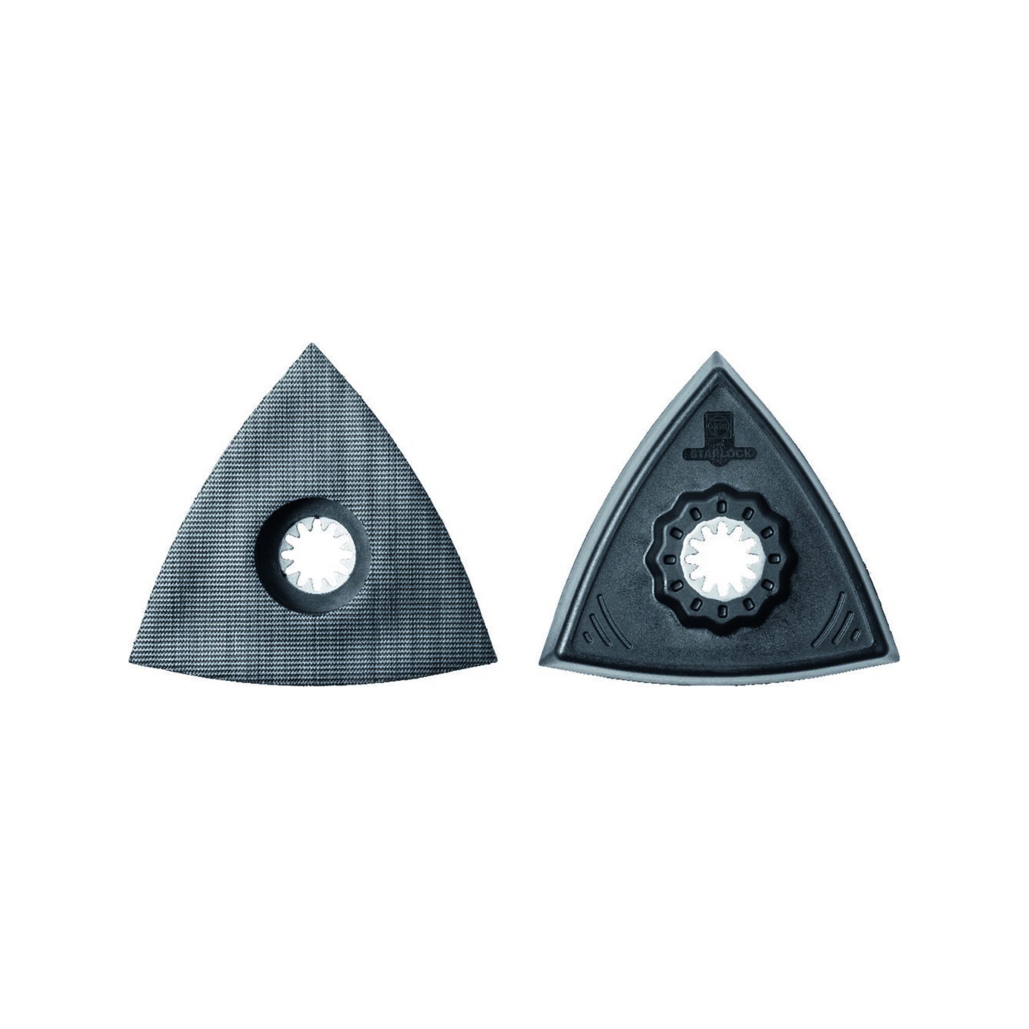 Fein Schleifplatte Fein Schleifplatten-Set Dreieck, ungelocht VE à 2 Stück Starlock