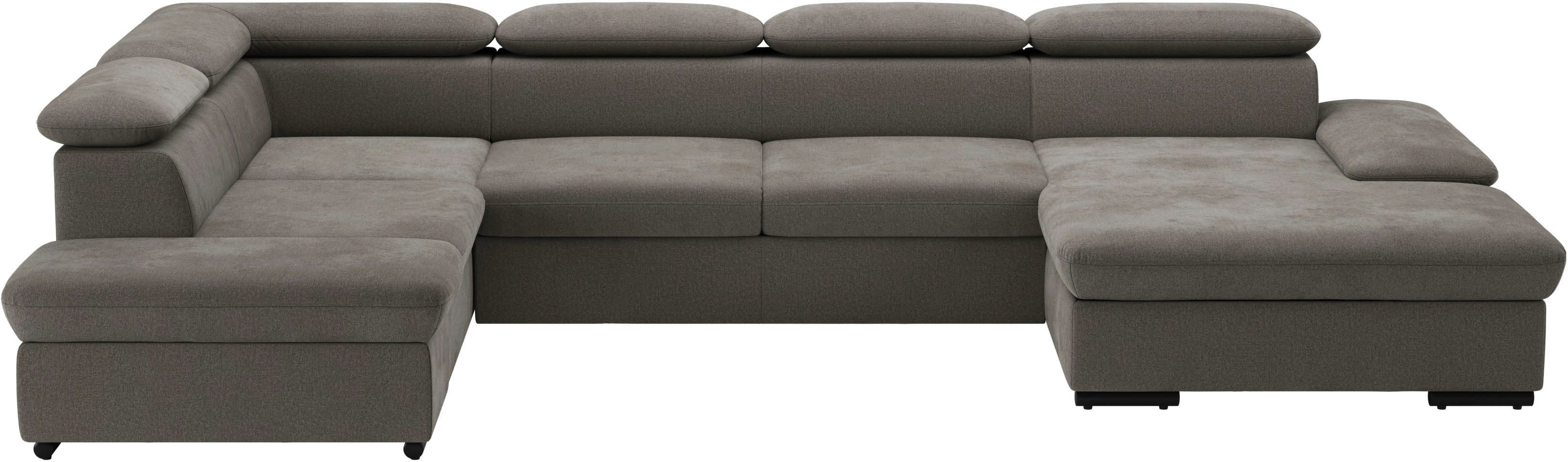 sit&more Wohnlandschaft "Alcudia U-Form", wahlweise mit Bettfunktion günstig online kaufen