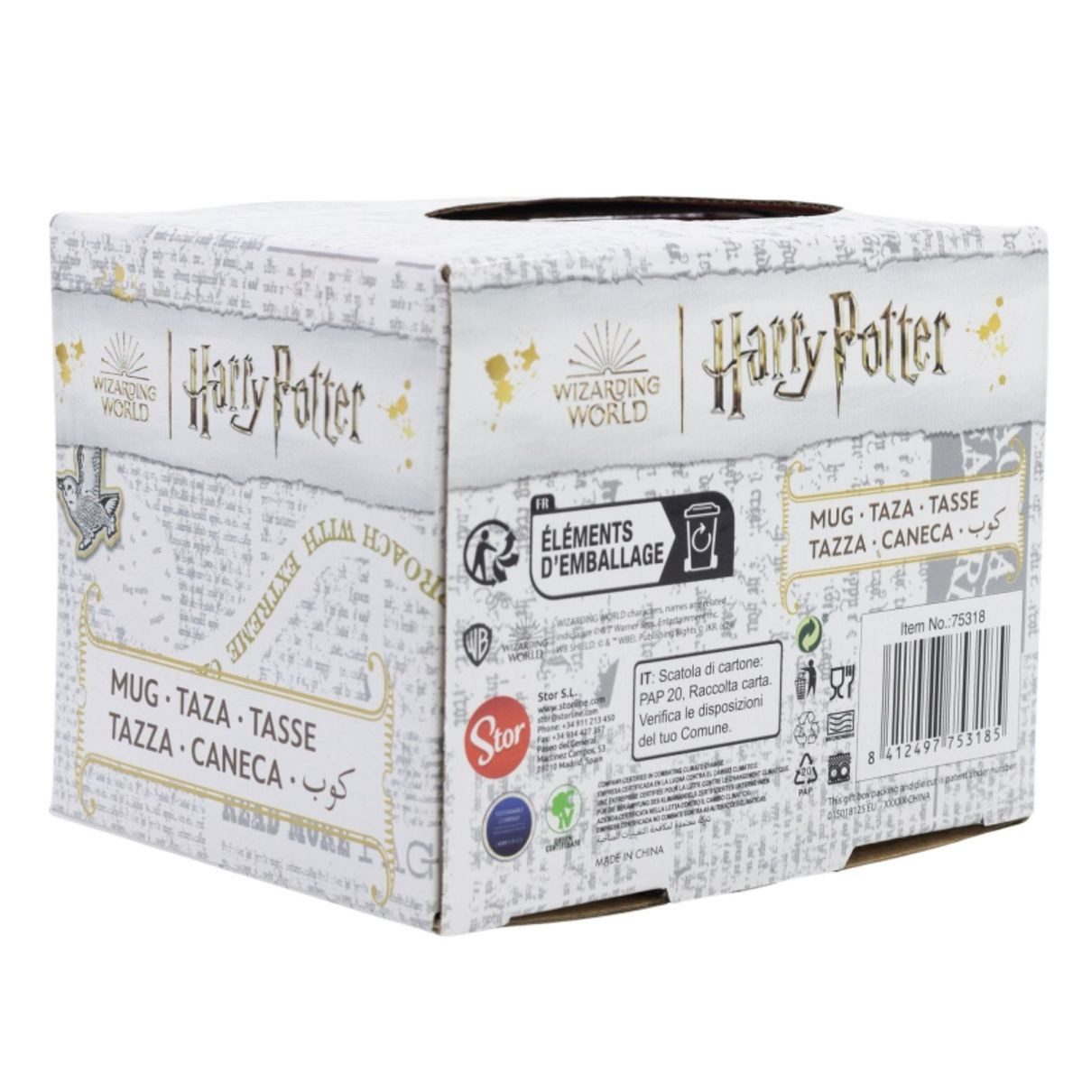 Stor Tasse Tasse Motiv Harry Potter 380 ml aus Keramik, 1-tlg., Keramik, authentisches Design